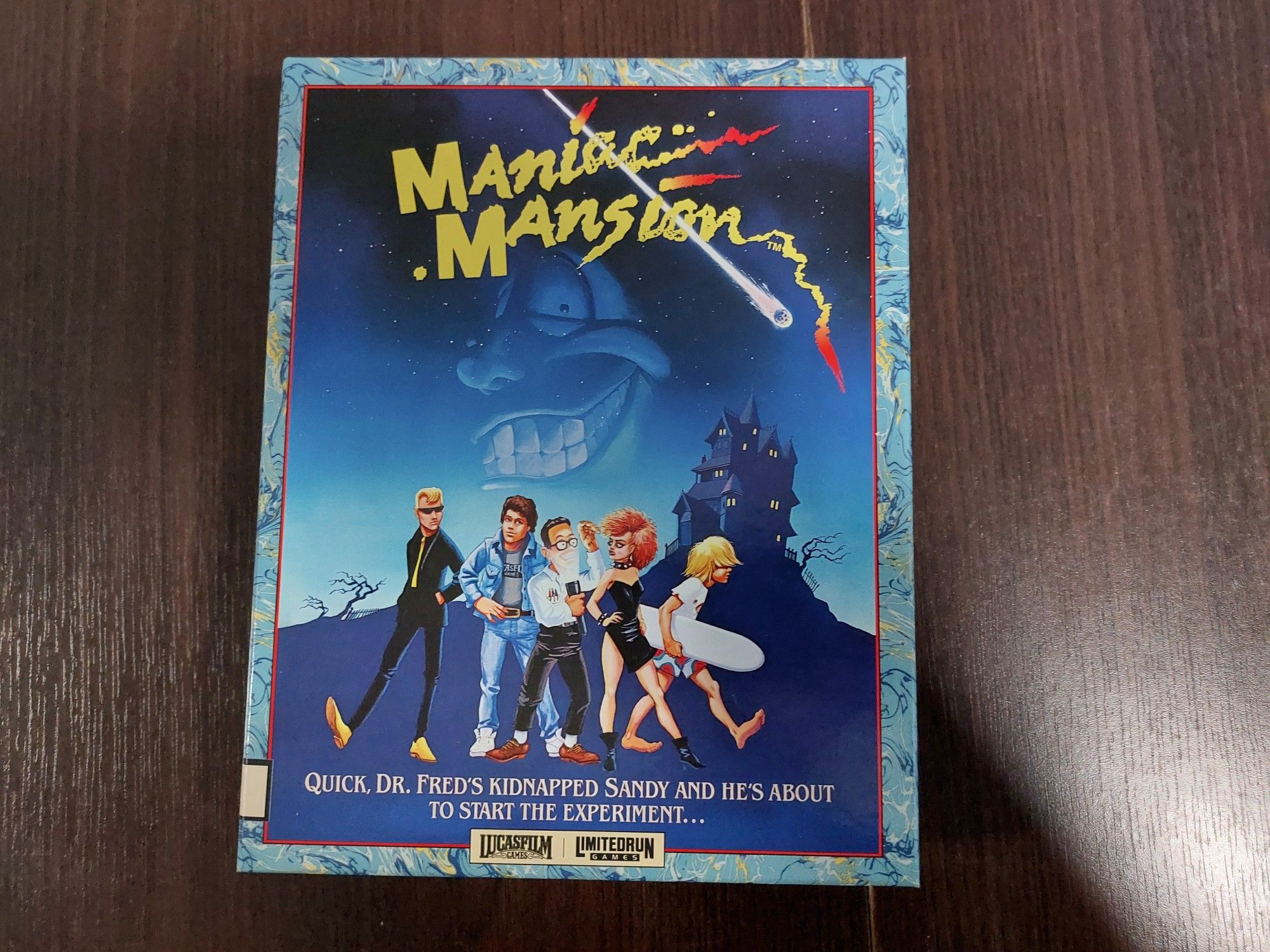 Maniac Mansion Unpacked Box Photo 1