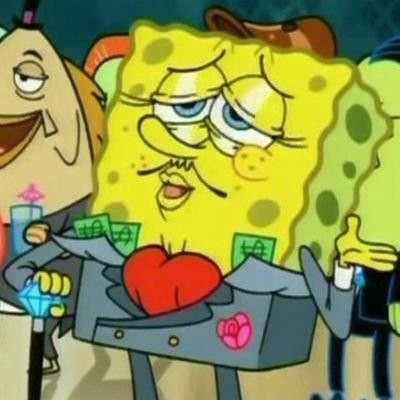 Fancy spongebob