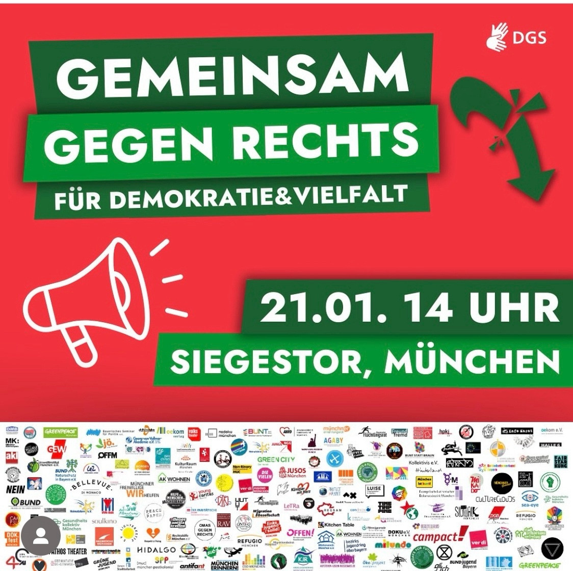 Gemeinsam gegen Rechts!