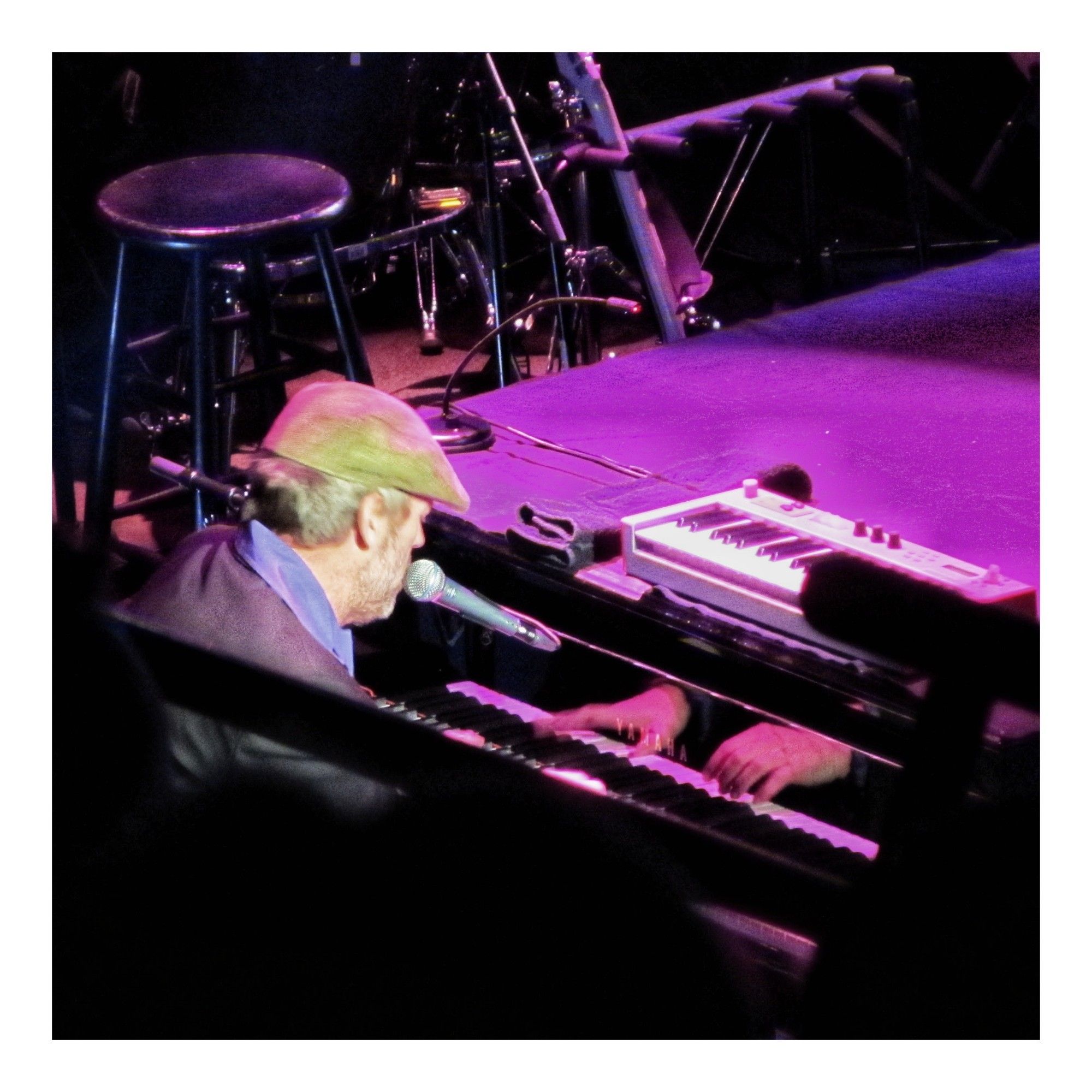 Hugh Laurie playing piano for the Band From TV at Fallsview Casino in Niagara Falls Ontario in 2011