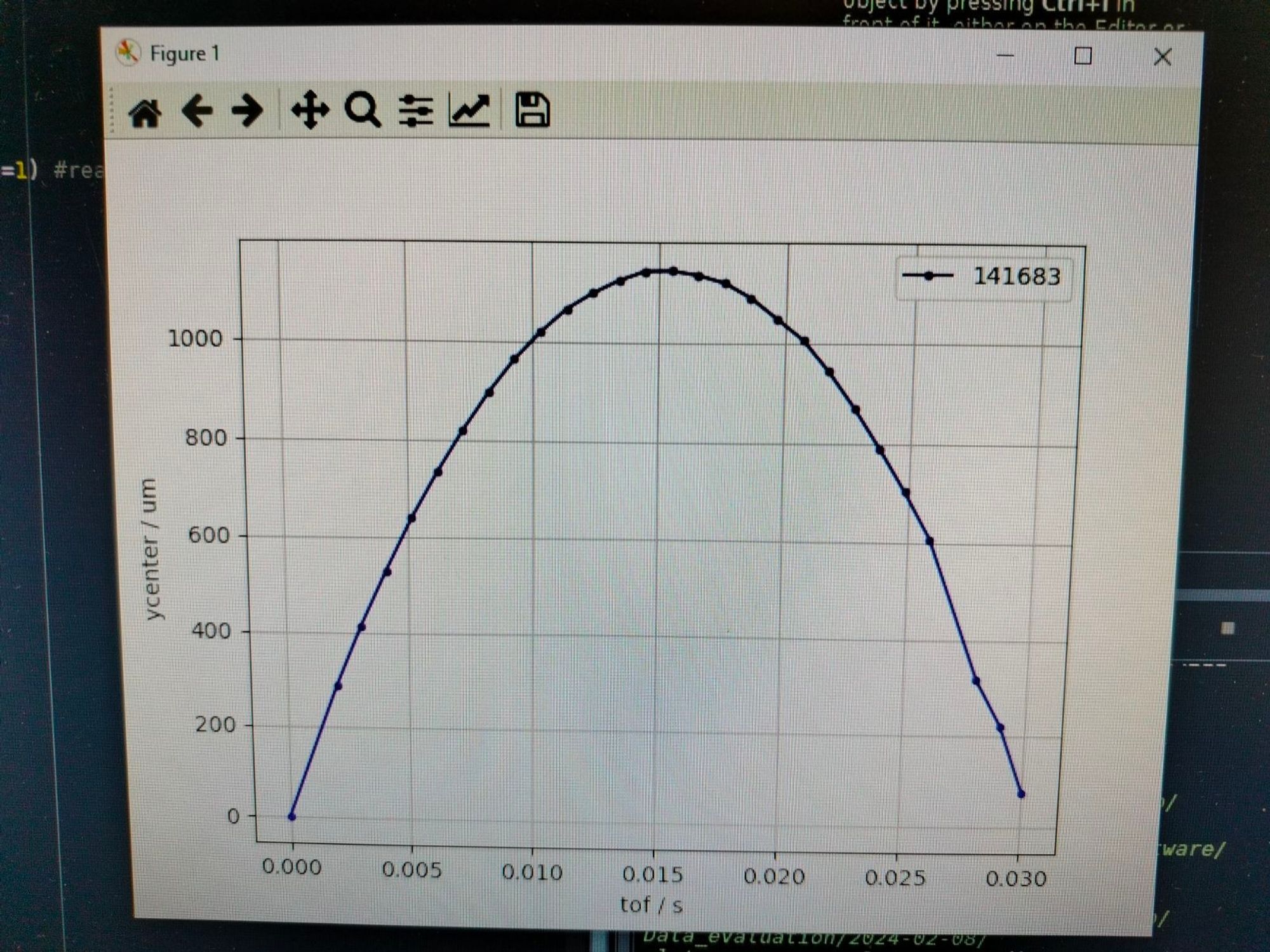 1mm vertical launch trajectory