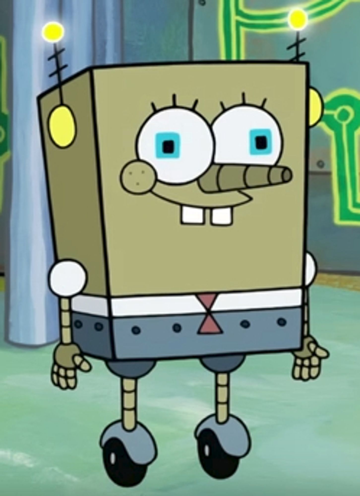 Screenshot eines Spongebob Robot