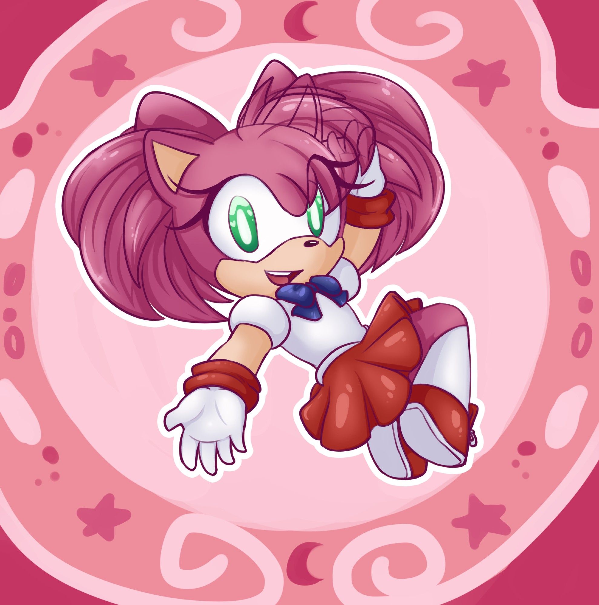 Art Trade with Krizsztian1989 on DA! They asked for a drawing of Chibi Rose from the Archie Comics.