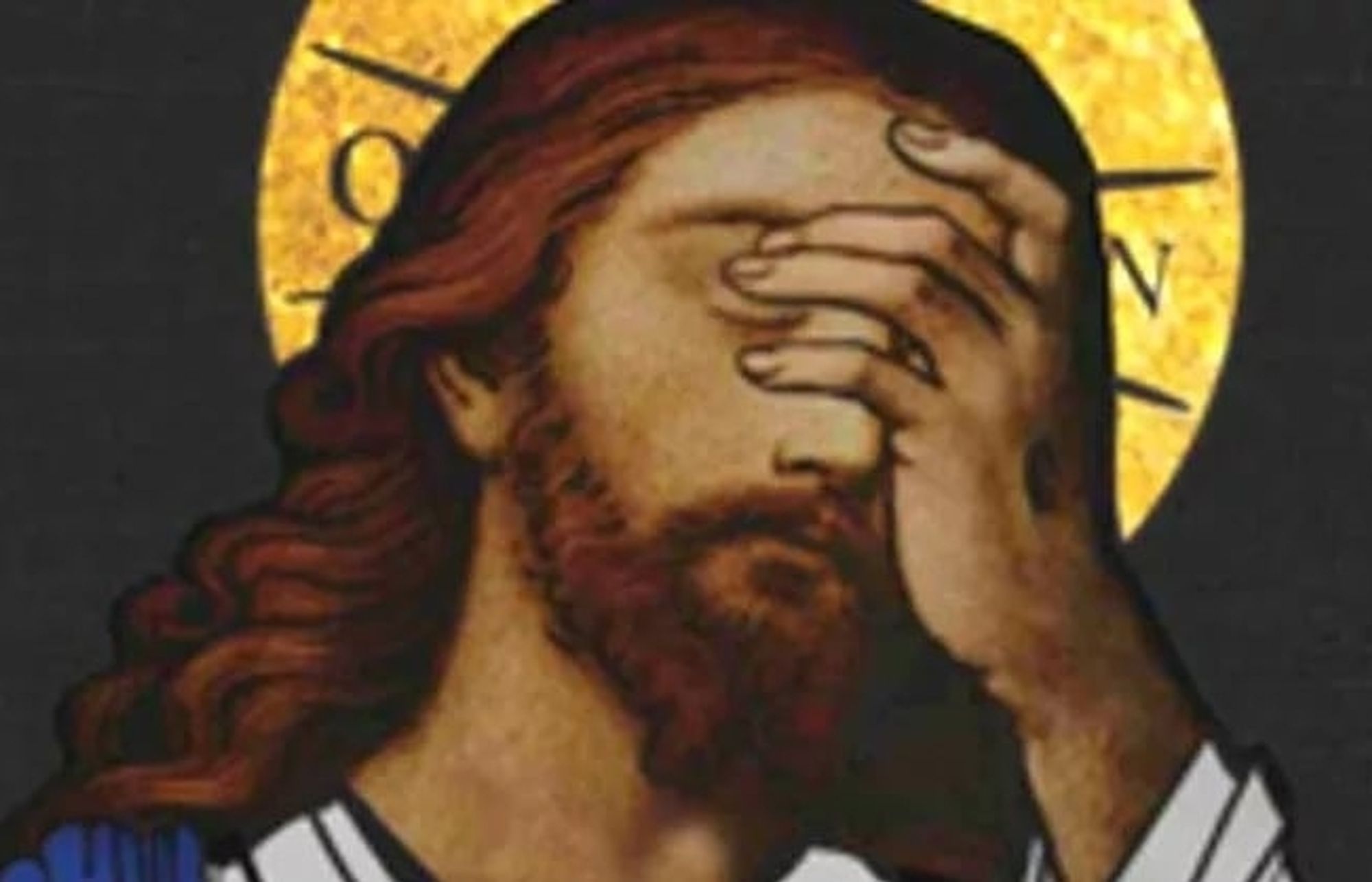 Jesus macht nen Facepalm