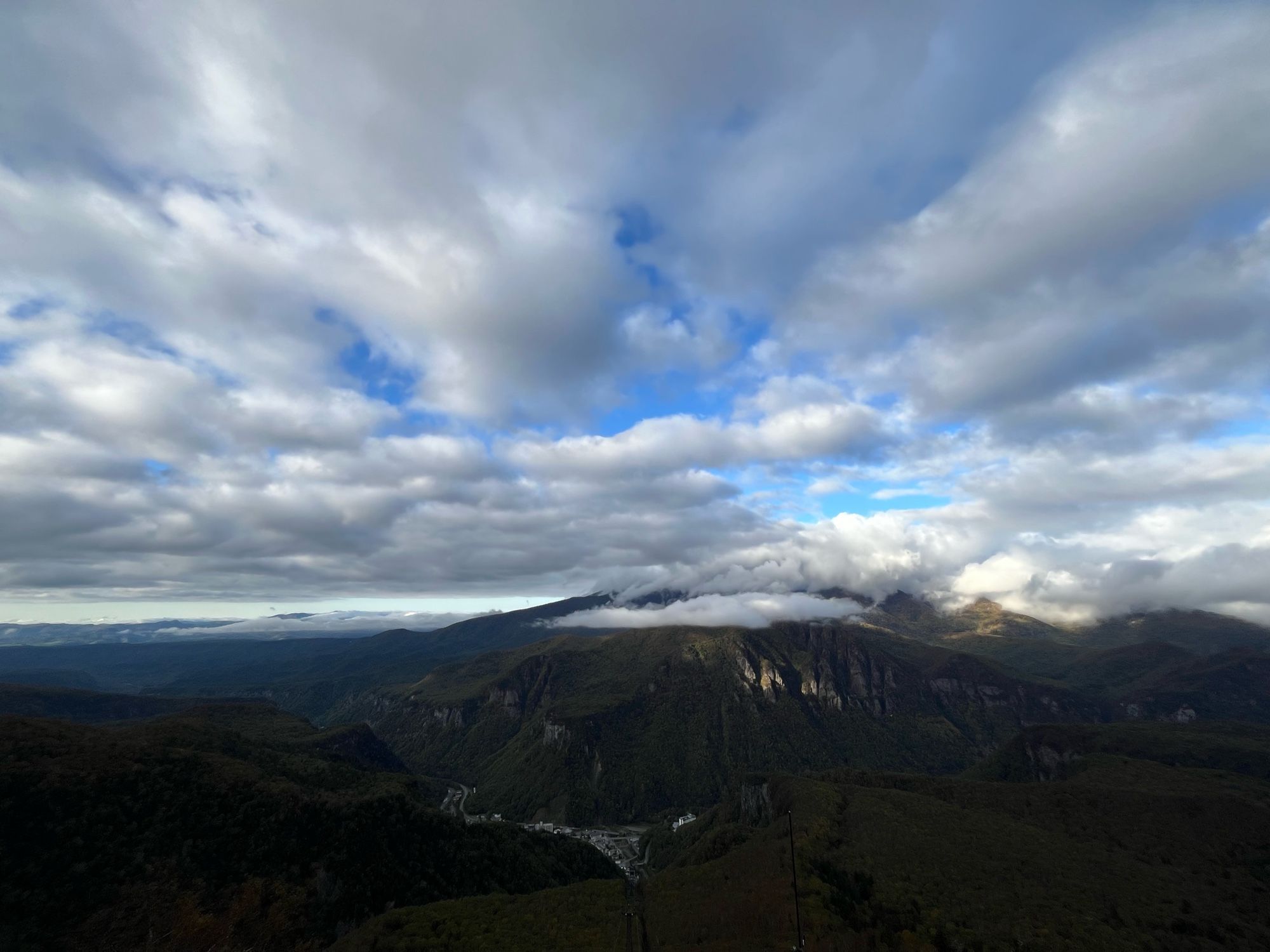 層雲峡の多分、黒岳だとおもわれ
3300円分の価値はアリ