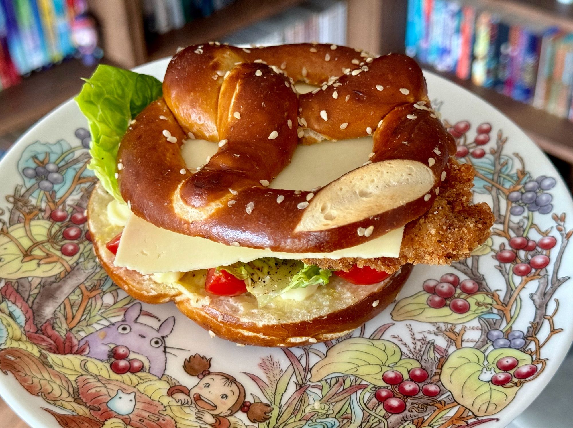 A schnitzel in a bretzel 🥨