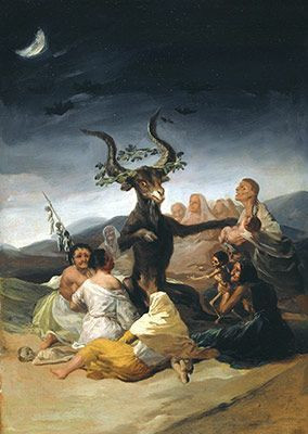 El Aquelarre, Francisco Goya, 1798