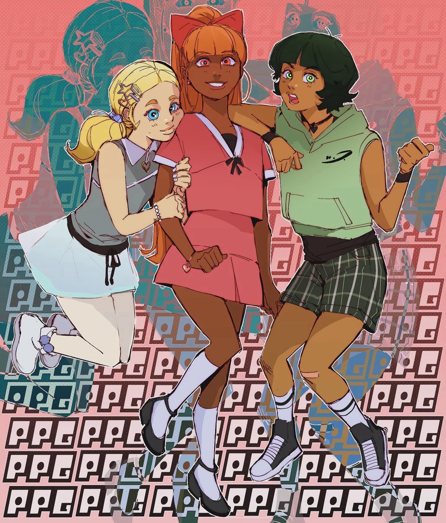 Powerpuff girls 10 years old 
