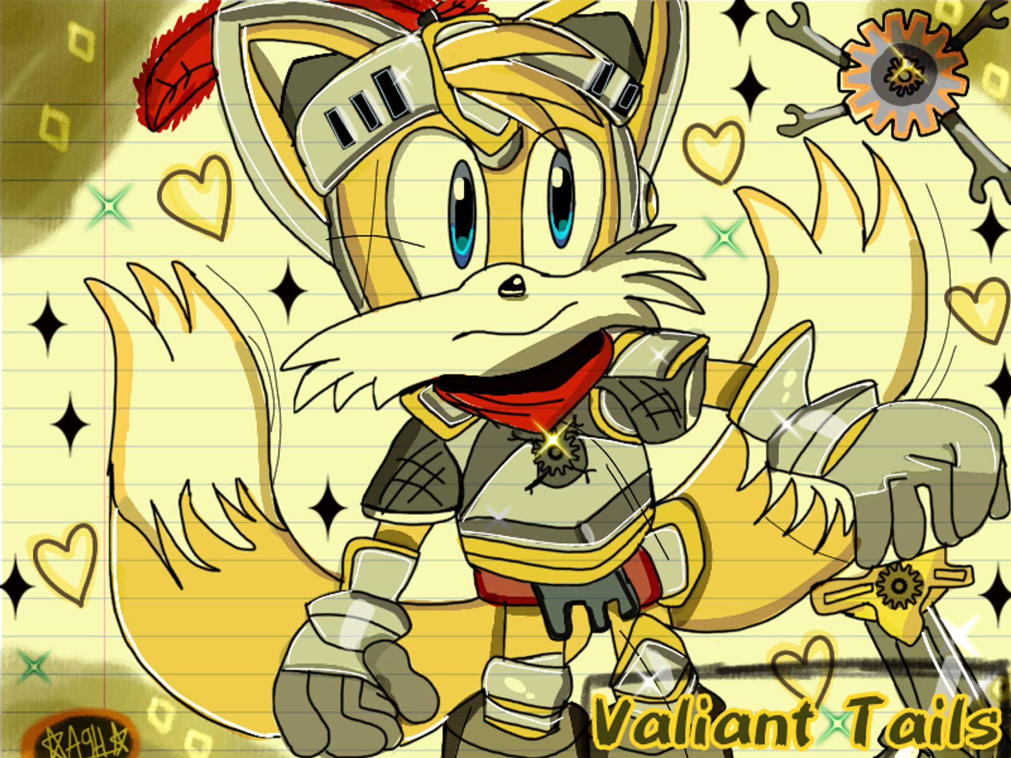 Valiant Tails 🦊⚔️💛✨