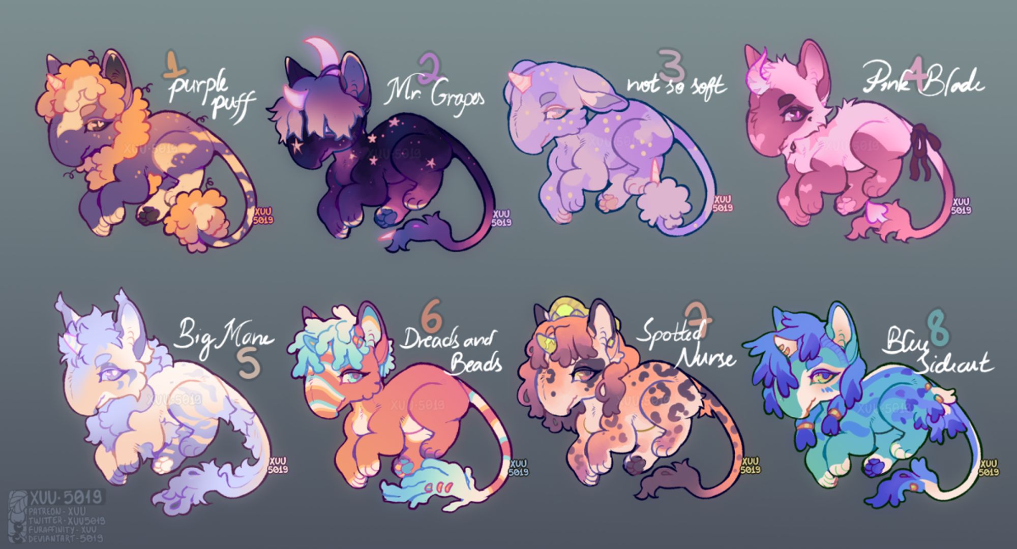 Adoptable batch - Mini Catapis