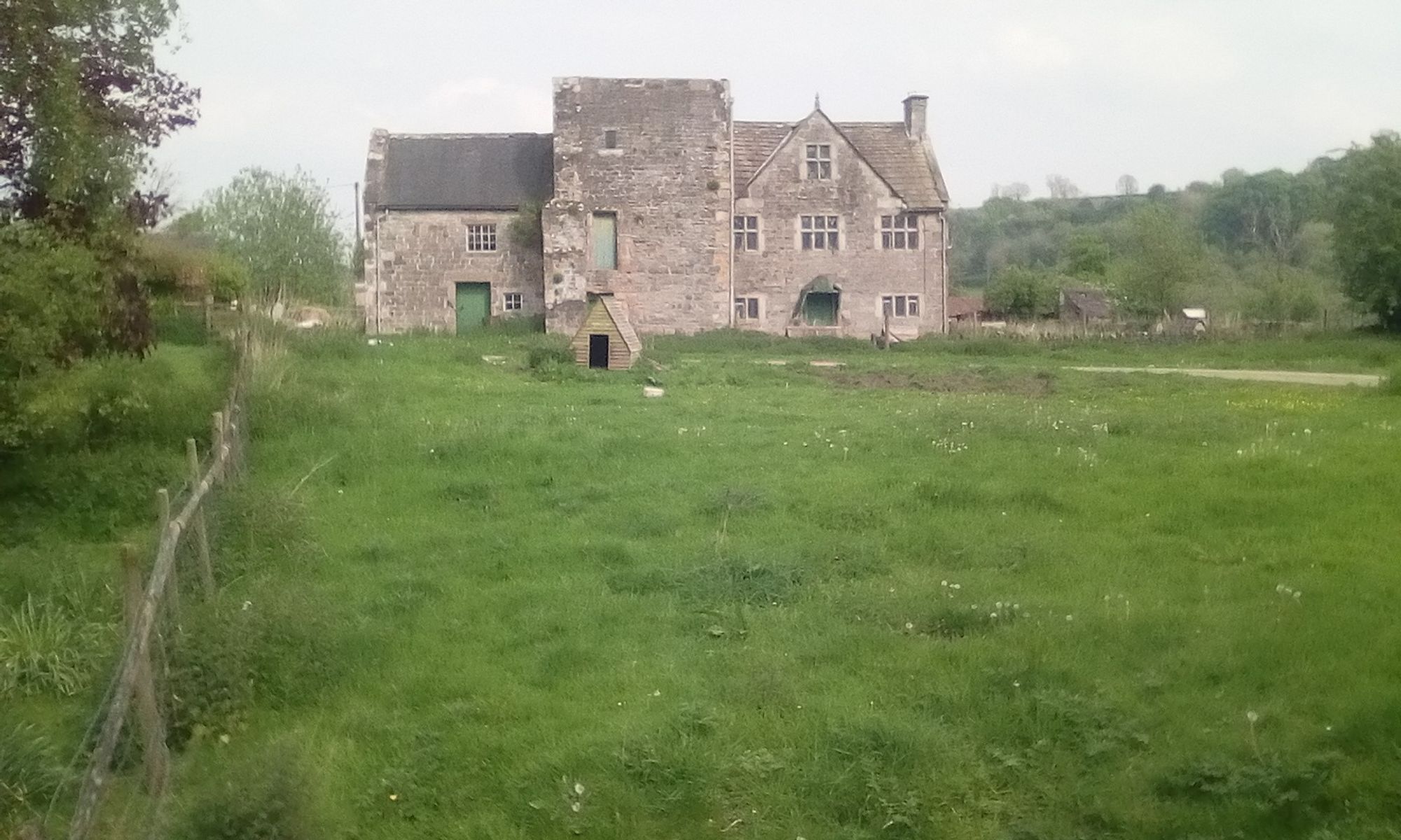 Bentley Old Hall was the fortified home of the Beresford's..  once had a most.. lately used as a farm ...