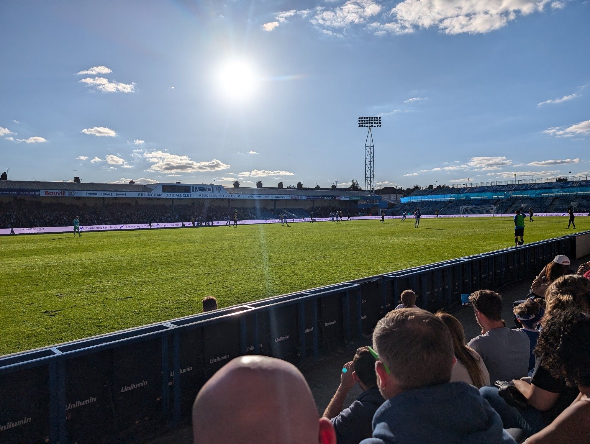 Gillingham FC vs Barrow at the Priestfield