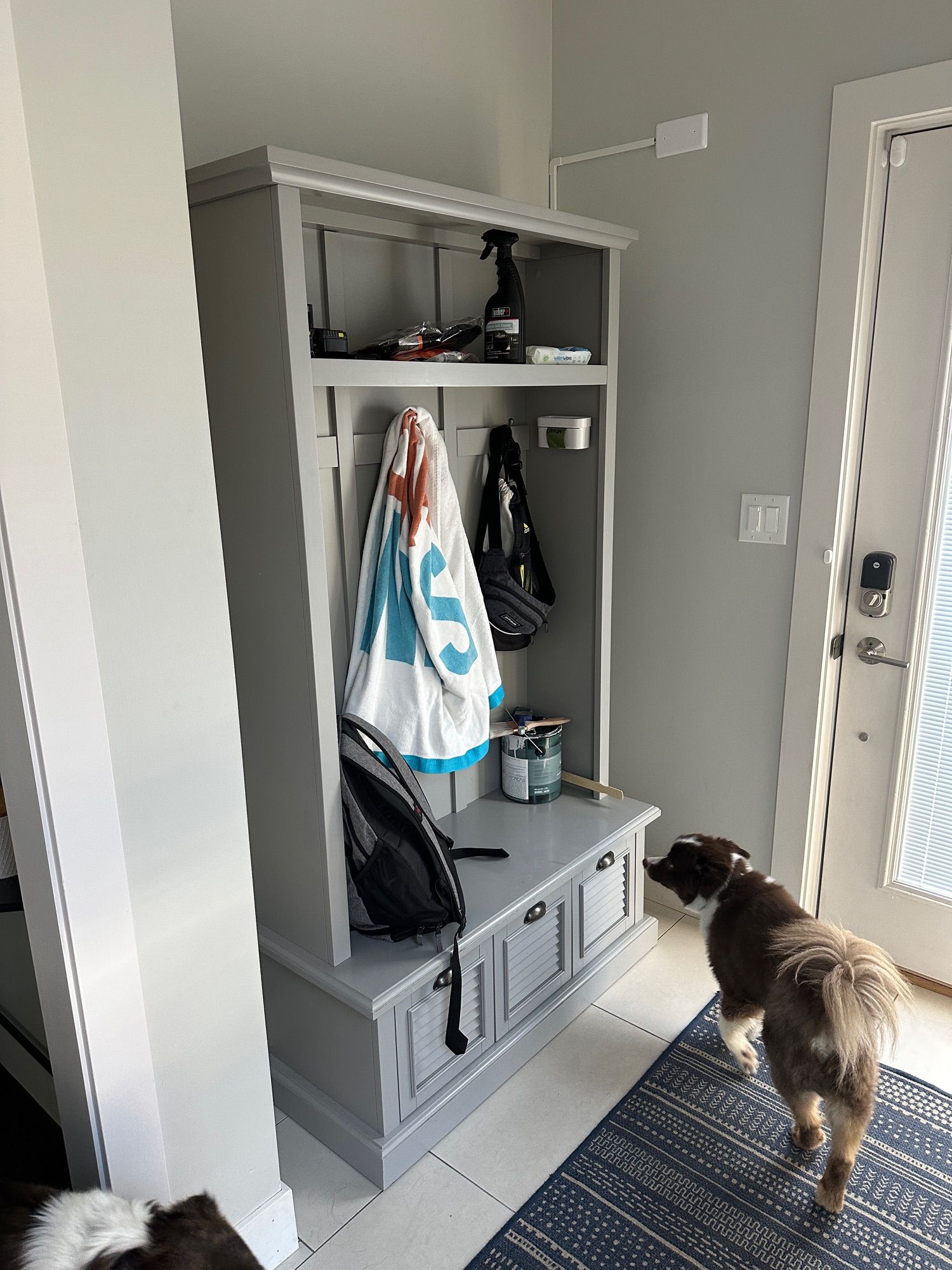 Mudroom Before