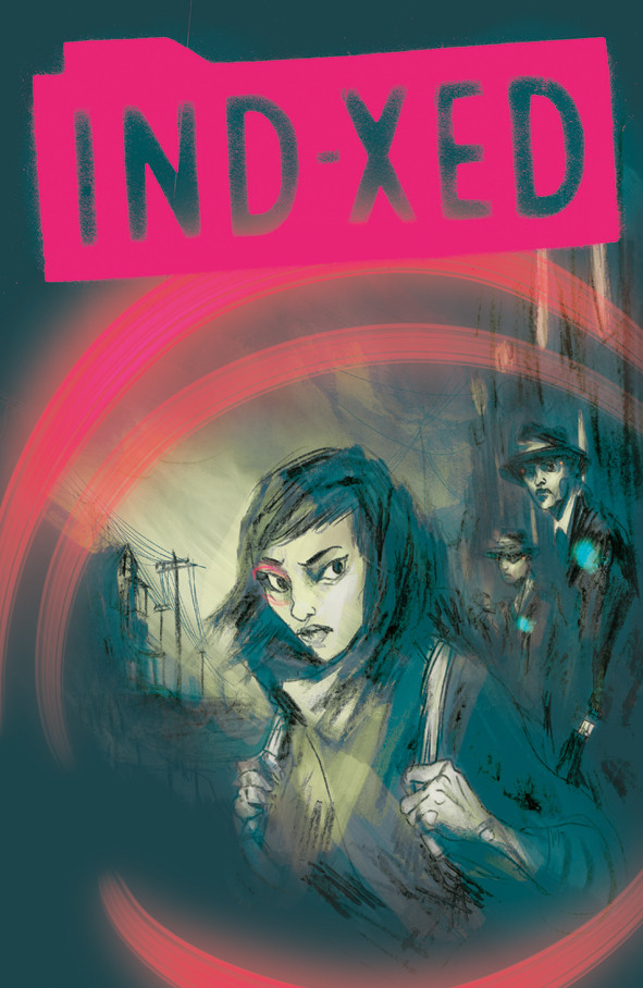 Cover of IND-XED, art by Lucy Sullivan