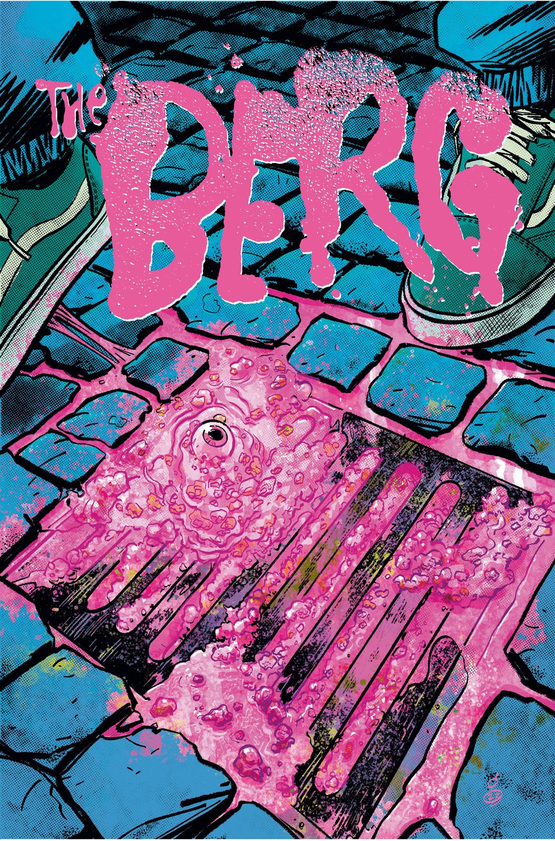 Cover of THE BERG, art by Gavin Mitchell