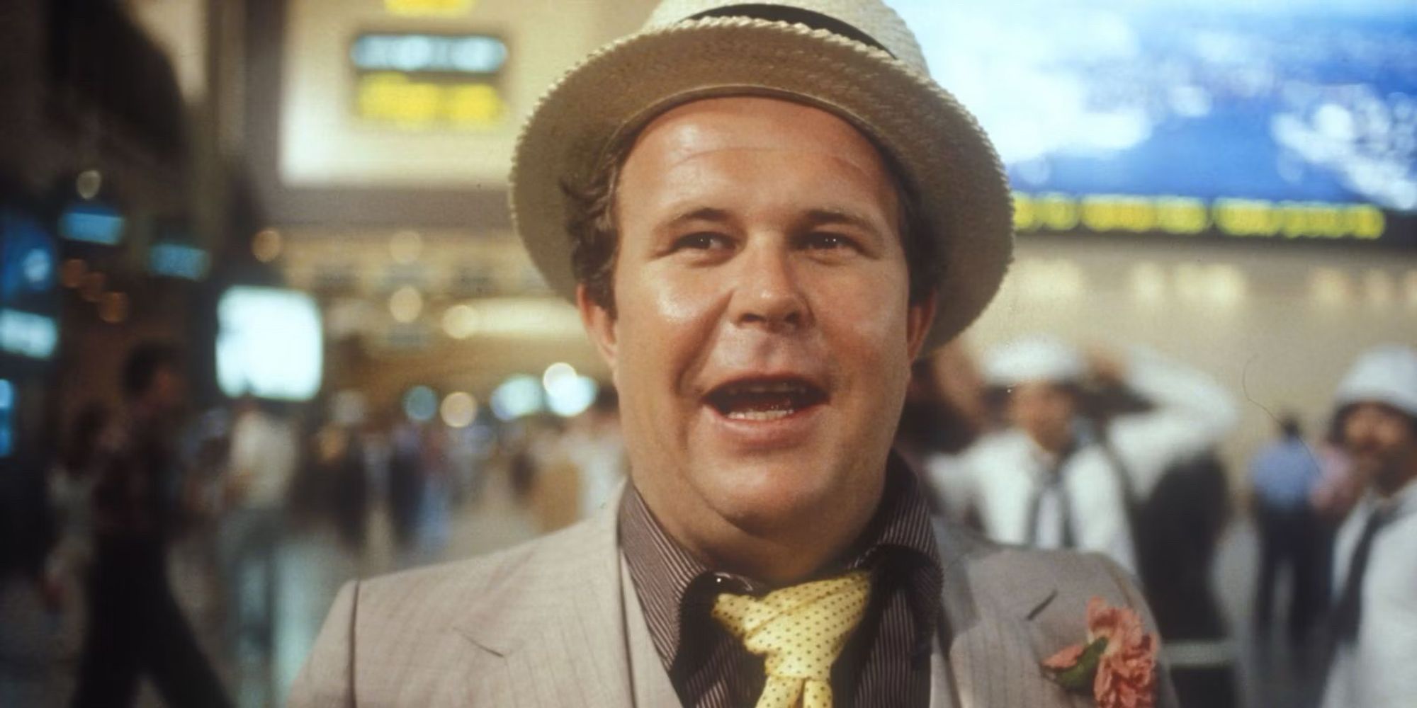 Oafish doofus henchman Otis from Superman the movie, played by Ned Beatty