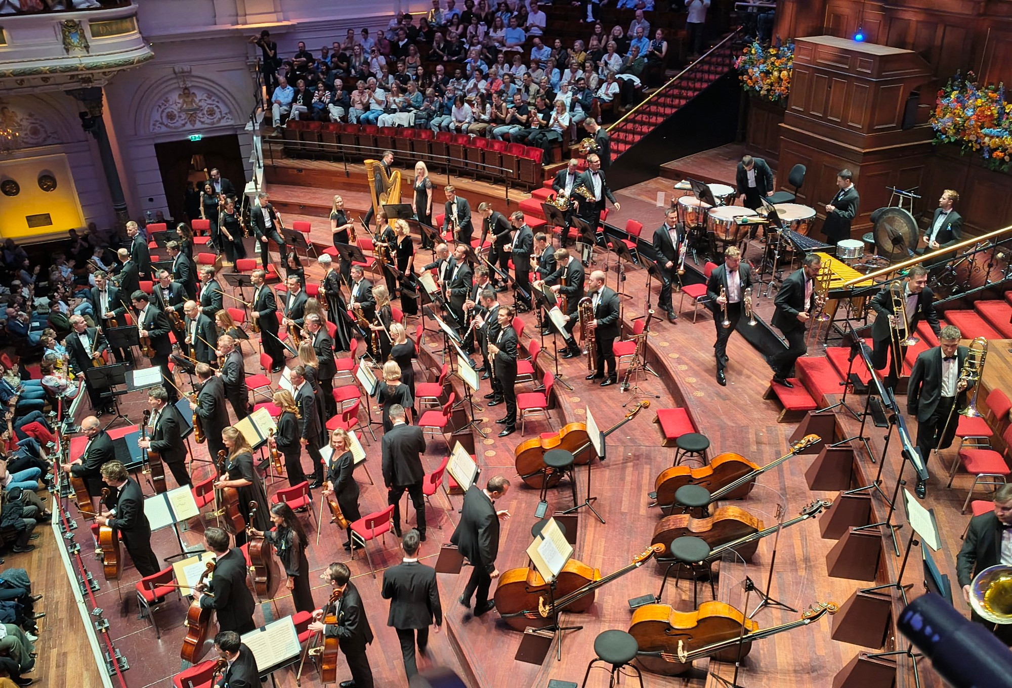 Ukrainian Freedom Orchestra at the Concertgebouw Amsterdam - picture by Richard Ibbotson 