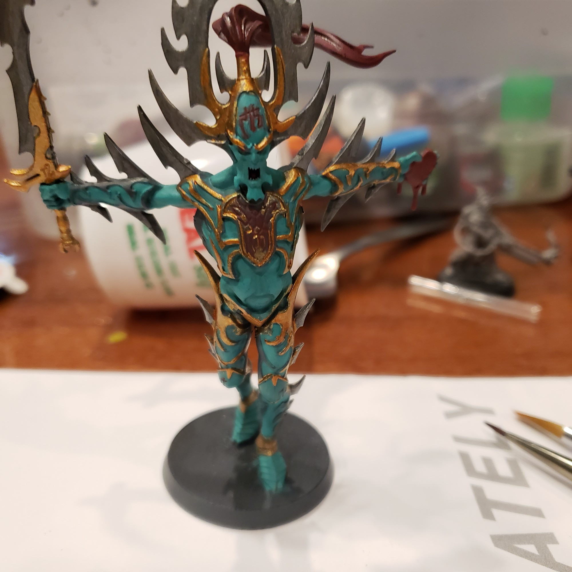 Avatar of khaine, teal, for Daughters of Khaine 