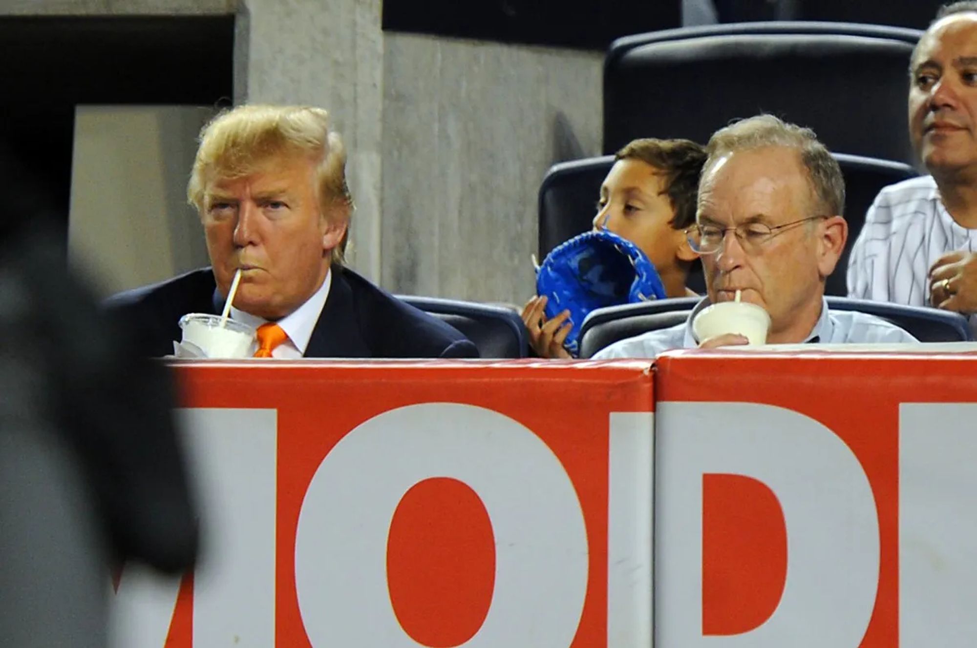 Bill O'Reilly and Donald Trump really do love vanilla milkshakes