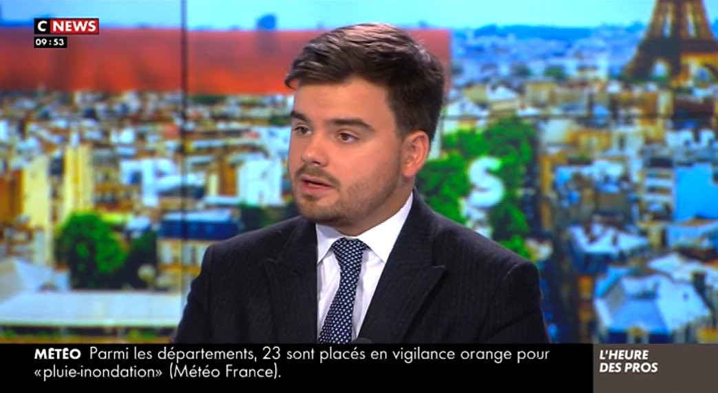 Gauthier le Bret sur CNews