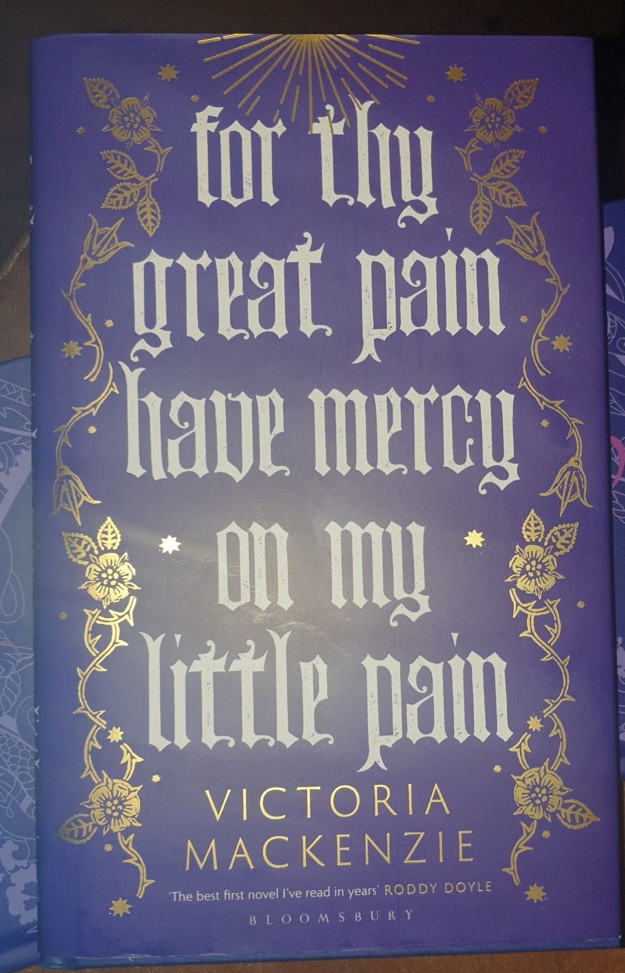 Book: Victoria Mackenzie, for thy great pain have mercy on my little pain