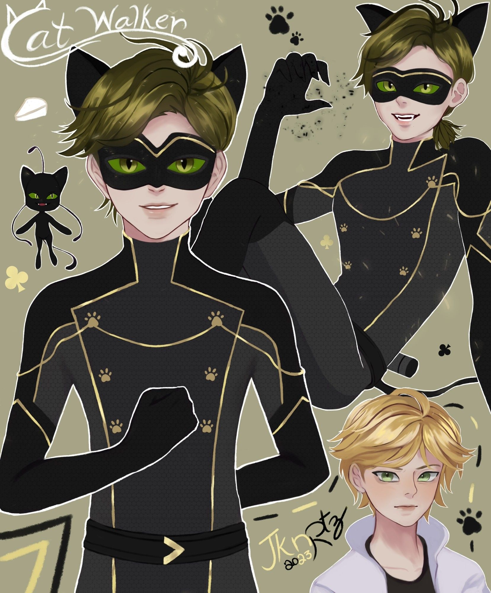 Adrien Agreste as Catwalker