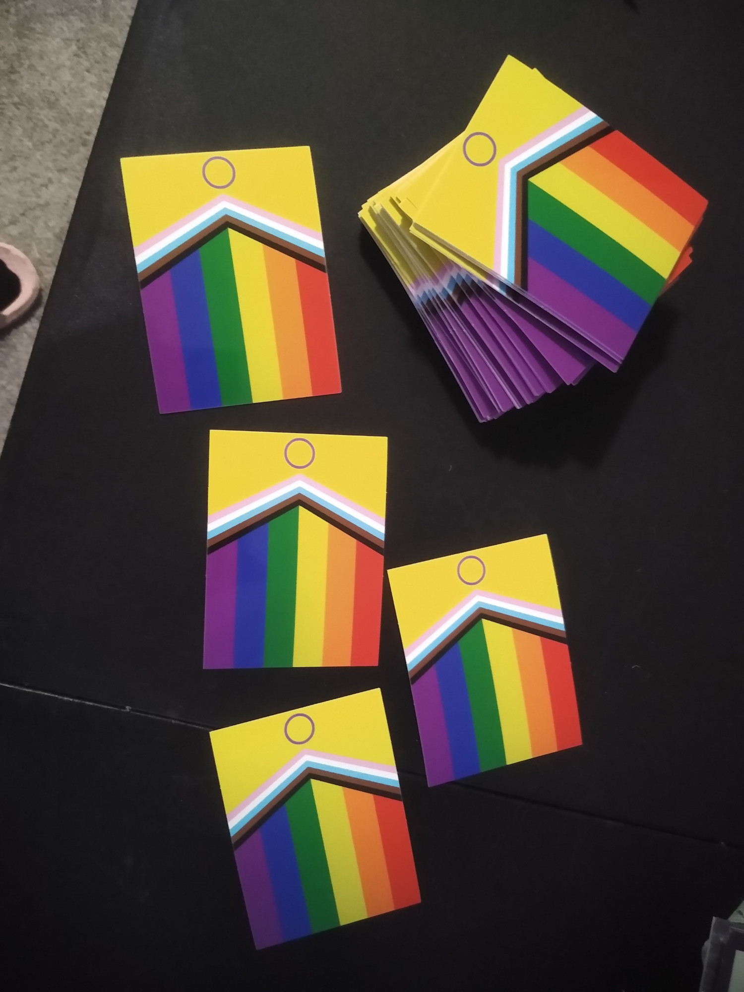 Minnesota State All Inclusive Pride stickers, these are 3 inches by 4 inches! high quality vinyl stickers, can be used indoors or outdoors!