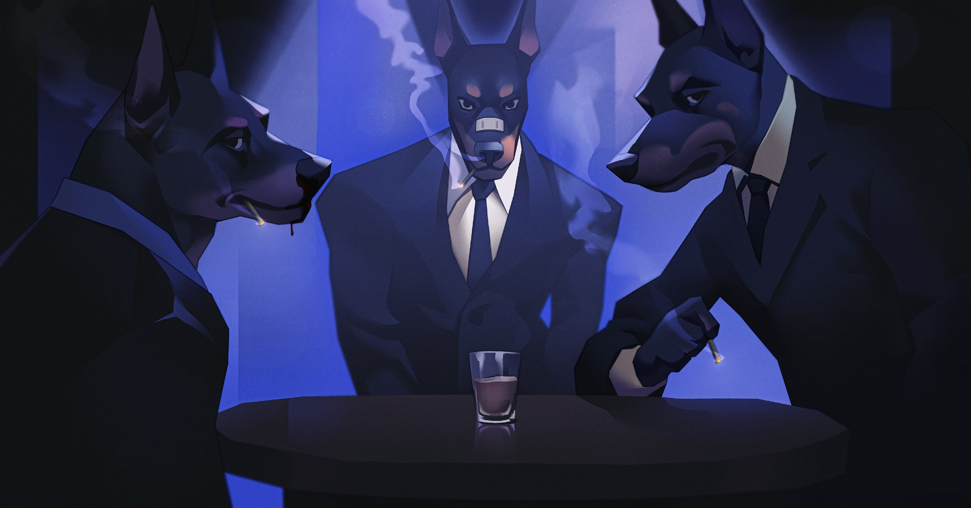 Fanart of Lone Digger by Caravan Palace #art #furryart #fanart