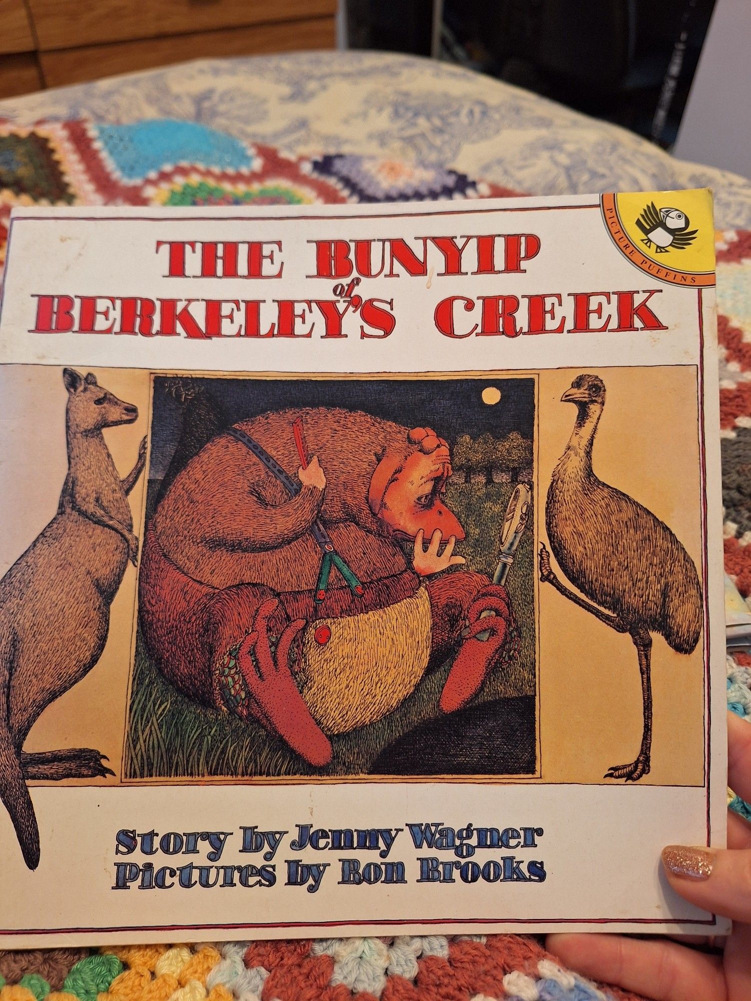 The Bunyip of Berkeley's Creek by Jenny Wagner and Ron Brooks.