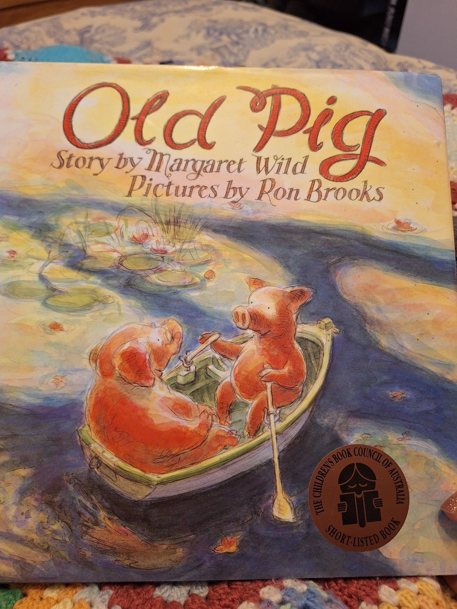 Old Pig, a picture book by Margaret Wild and Ron Brooks.