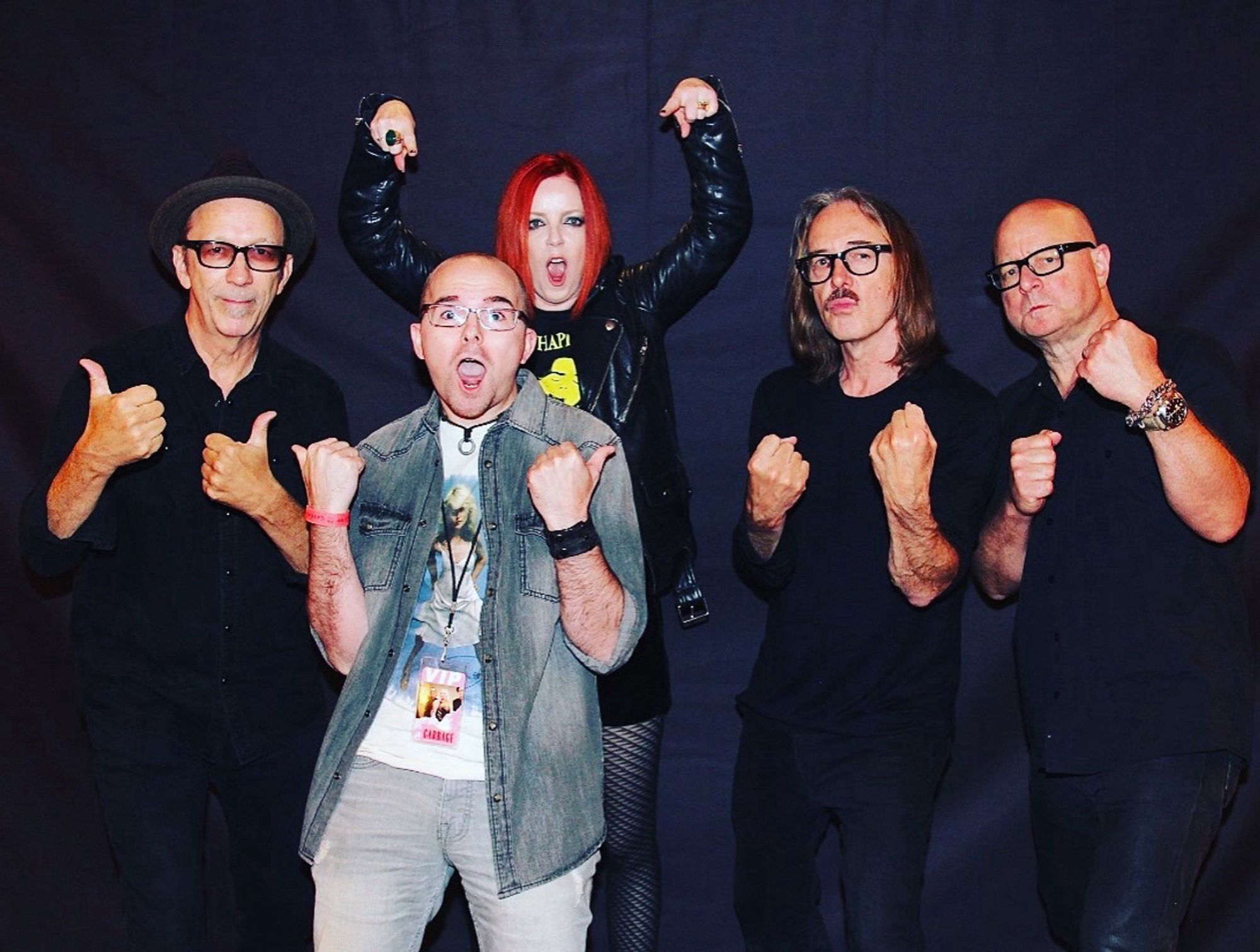 In 2017 I met Garbage before their concert here in Prior Lake, MN on their Rage & Rapture tour with Blondie.