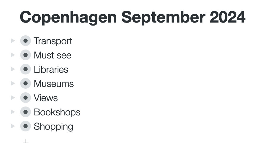 Copenhagen September 2024.