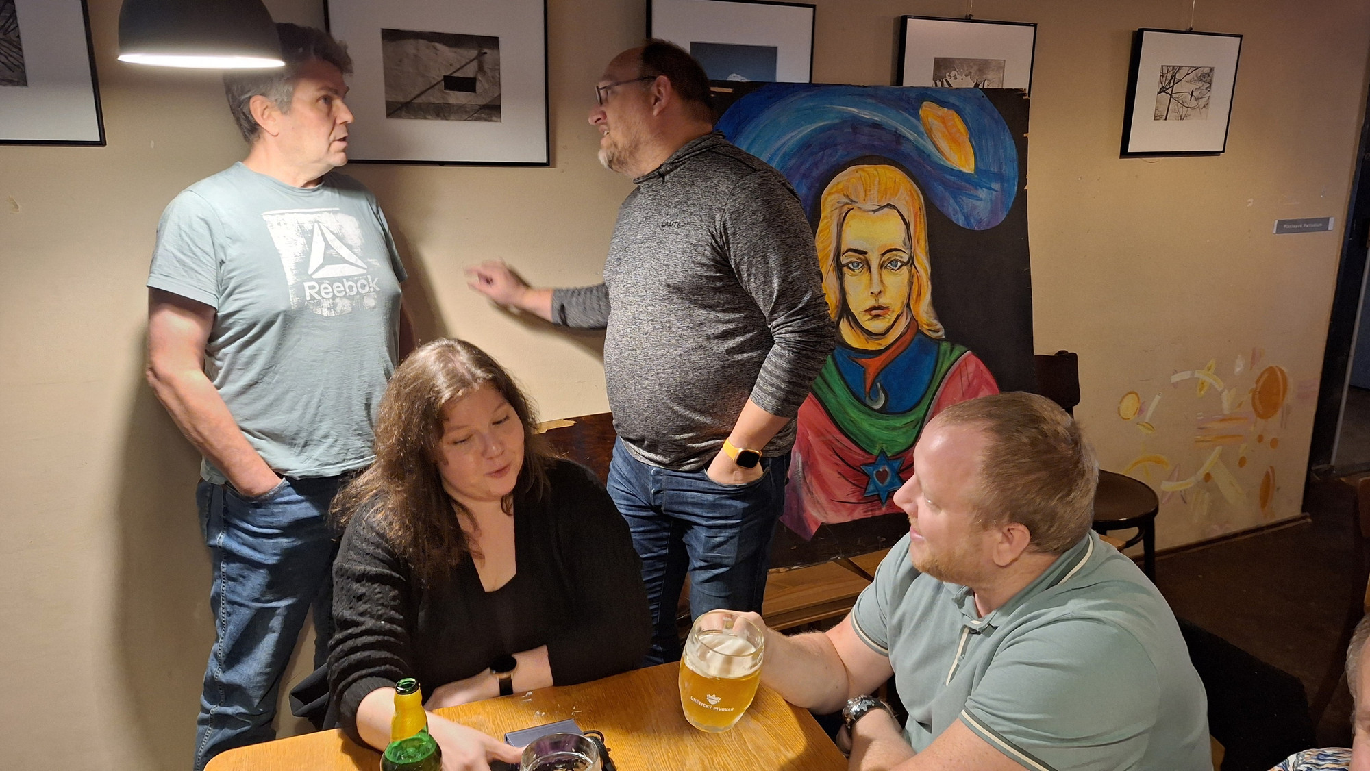 Mastodon users gathering in pub in Prague