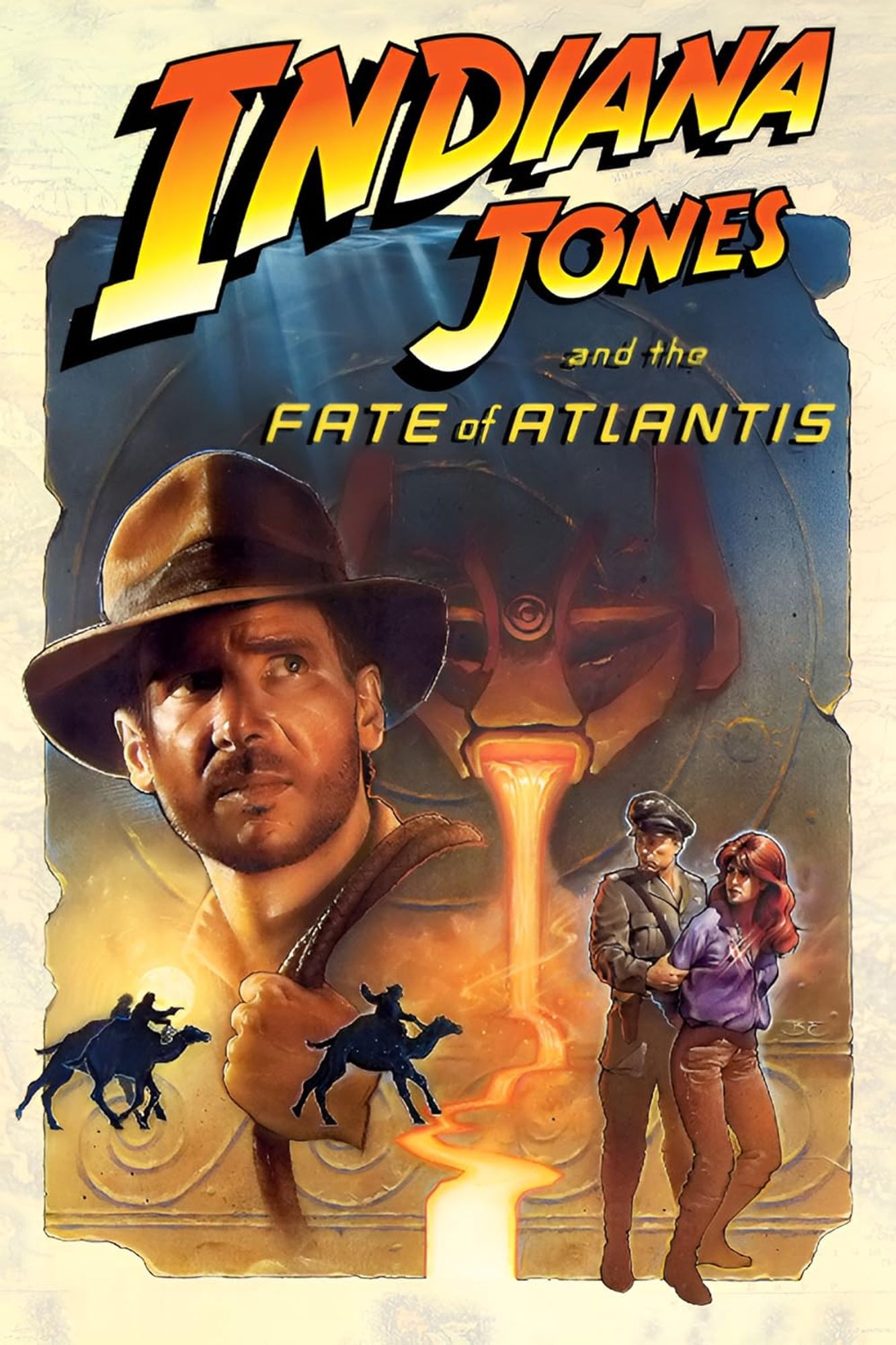 Cover del Videojuego Indiana Jones and the Fate of Atlantis