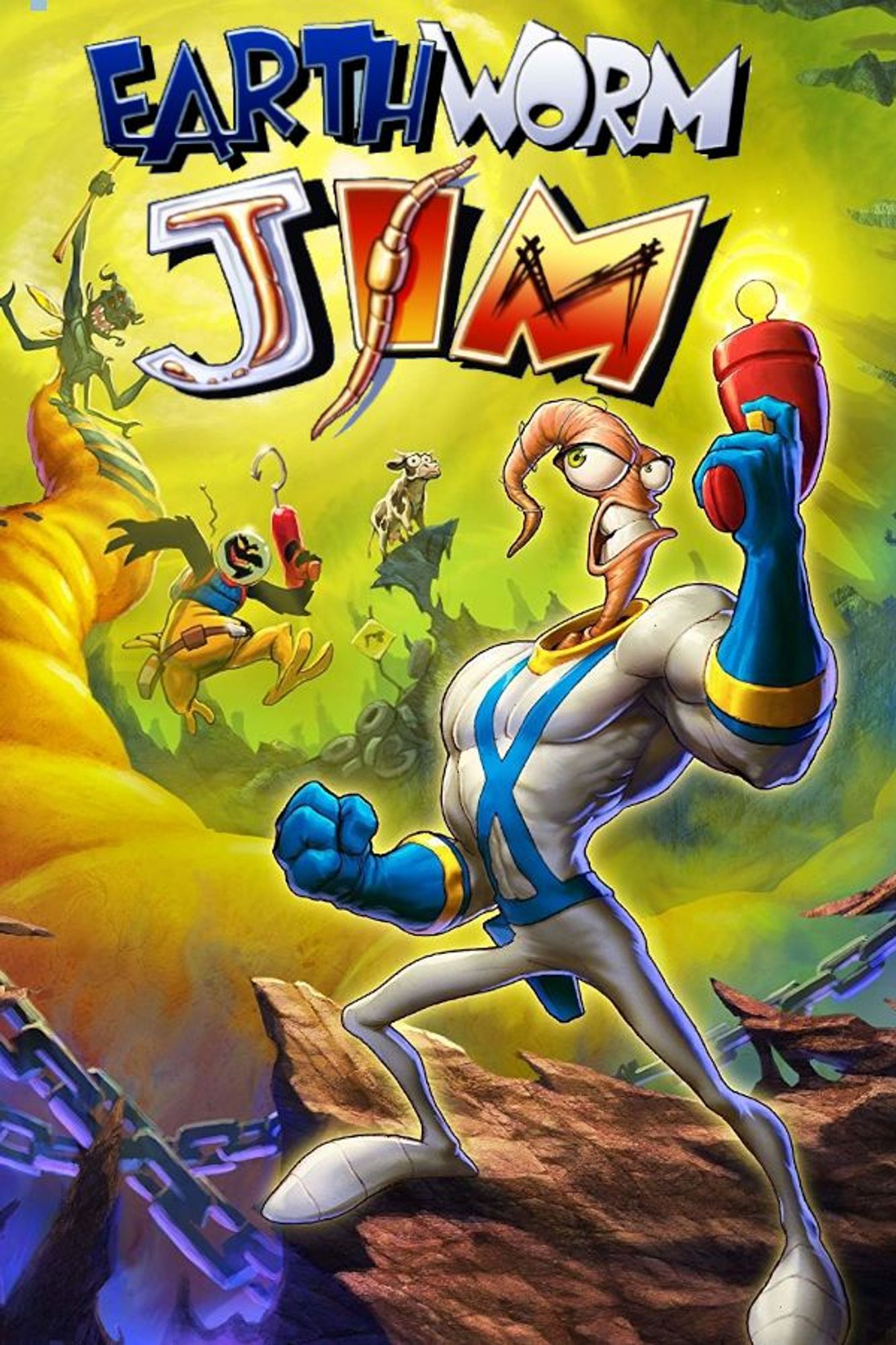 Cover del Videojuego Earthworm Jim