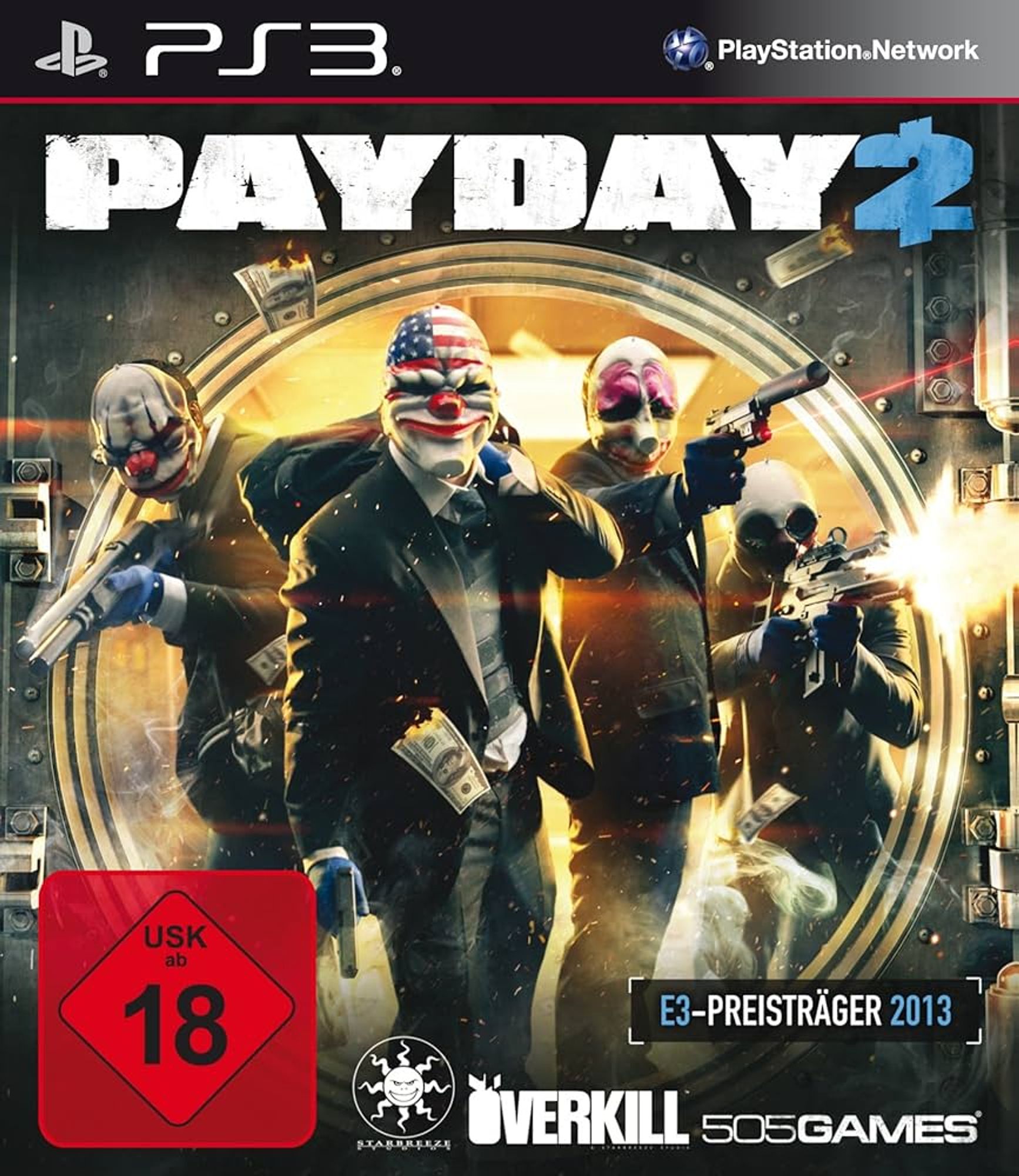 Cover del Videojuego Payday 2