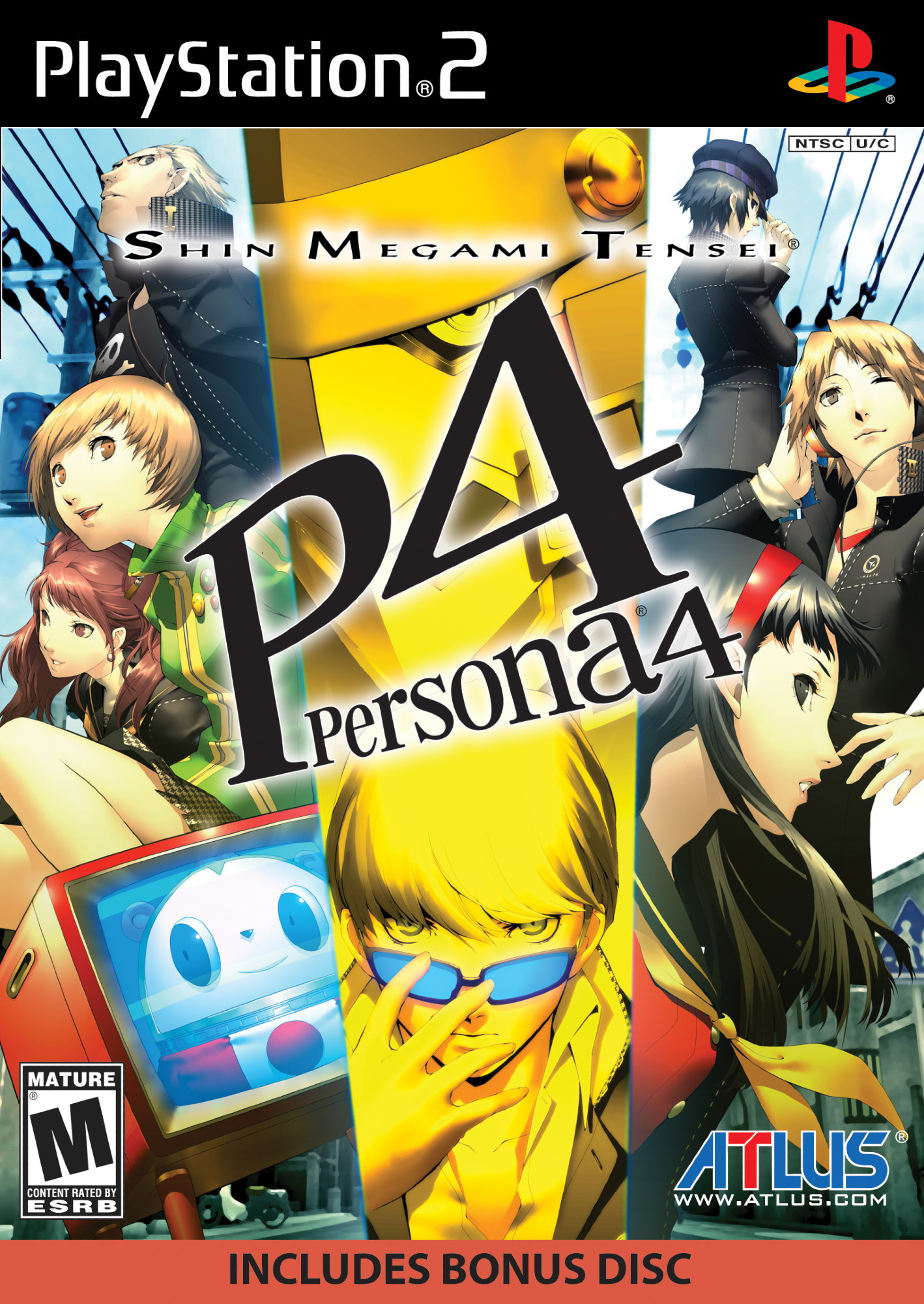 Cover del Videojuego Persona 4