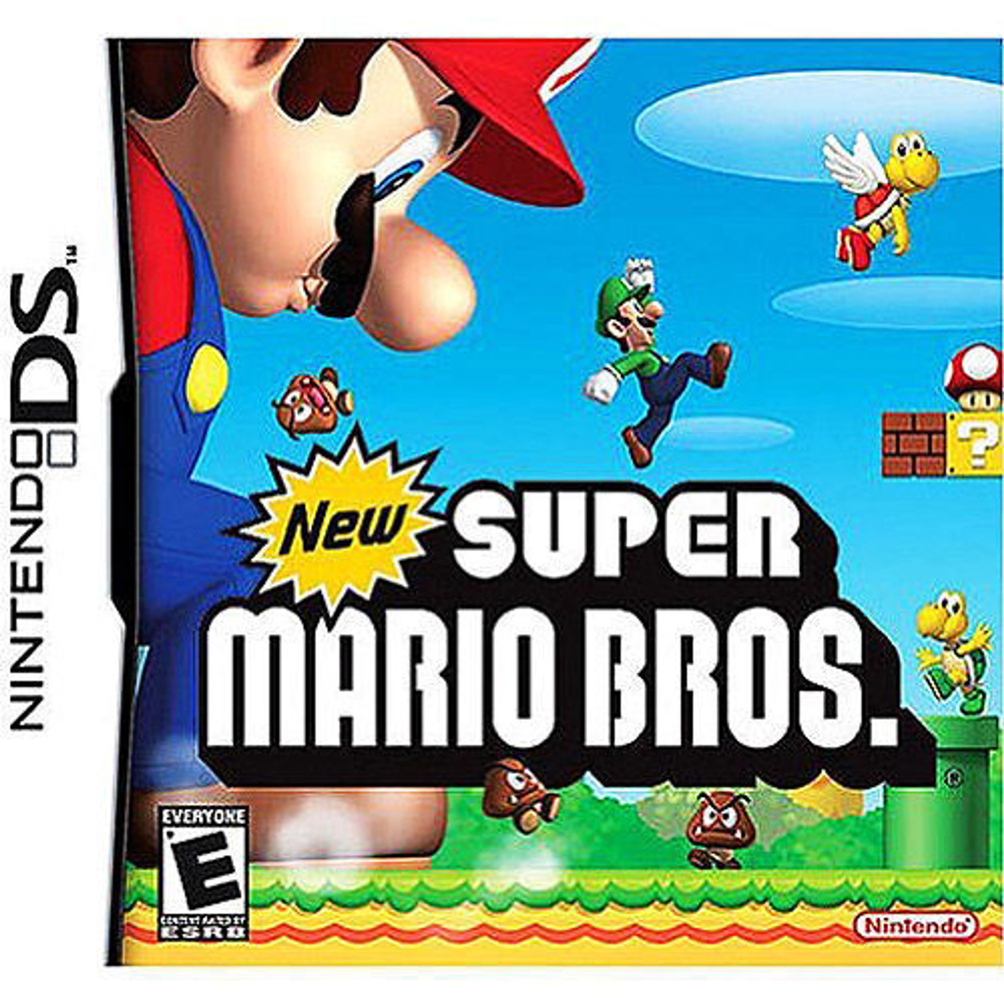 Cover del Videojuego New Super Mario Bros