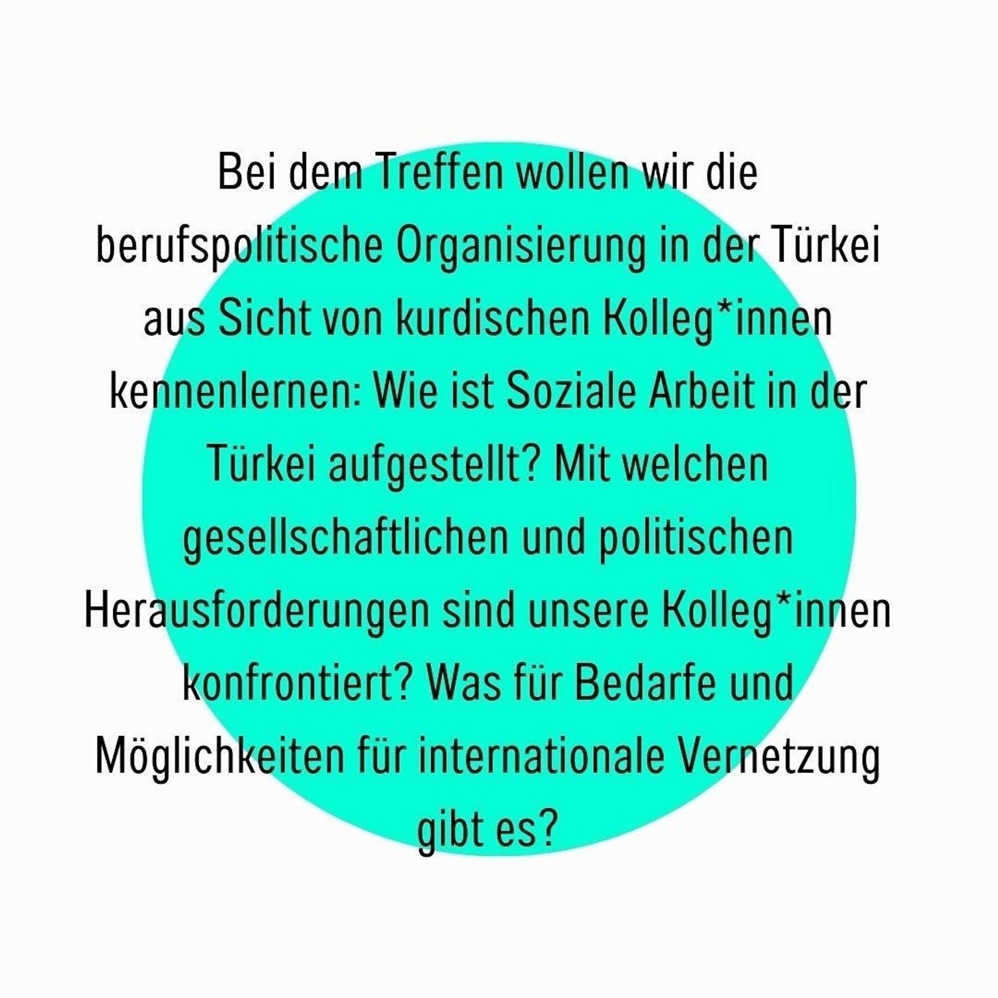 💥Announcement! Tuesday 24.09.2024💥

🔥Networking & exchange with social workers from Northern Kurdistan🔥

Tuesday, 24.09.2024 | 07:30 pm | Adlerhalle Dragonerareal Mehringdamm/Obentrautstraße 10963 Berlin

Arrival: U6, U7, bus 140, M19 Mehringdamm | U1, U3, bus M41, 248 Hallesches Tor

📣Call: https://asanb.noblogs.org/?p=8690 - @solitreff_neukoelln

#b2409 #SocialWork