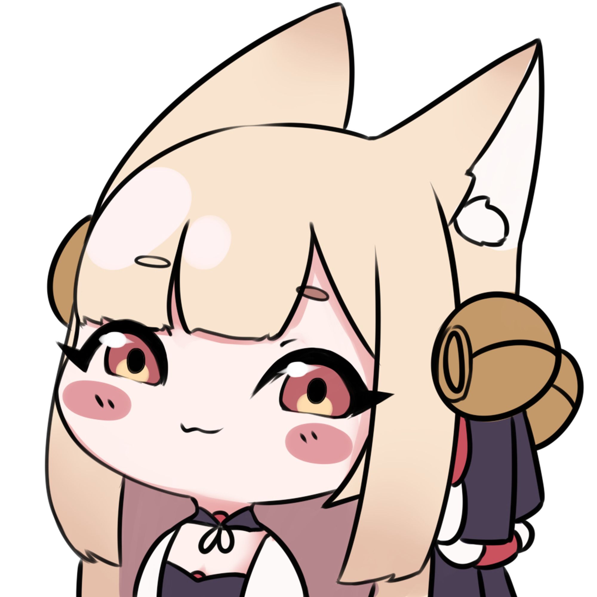 Chibi Happy Hanano making a owo face #hananoart