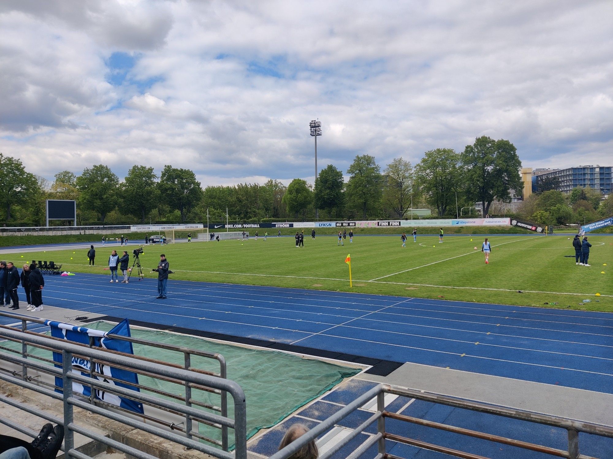 Frauenfußballspiel