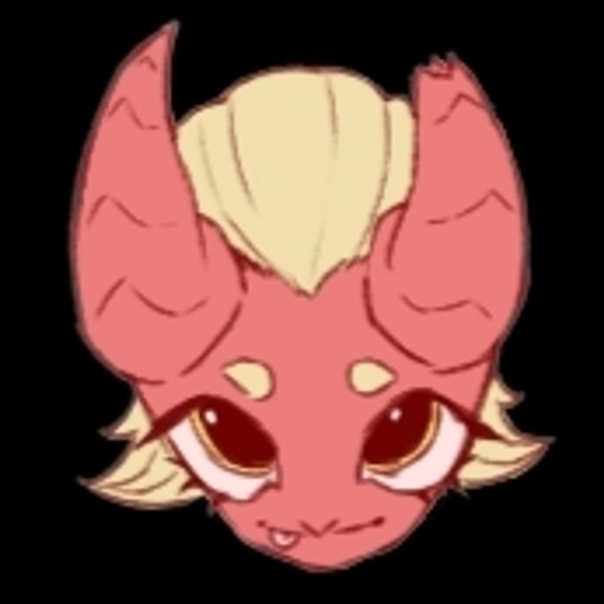 A high pov of Nero the tiefling staring up at you.