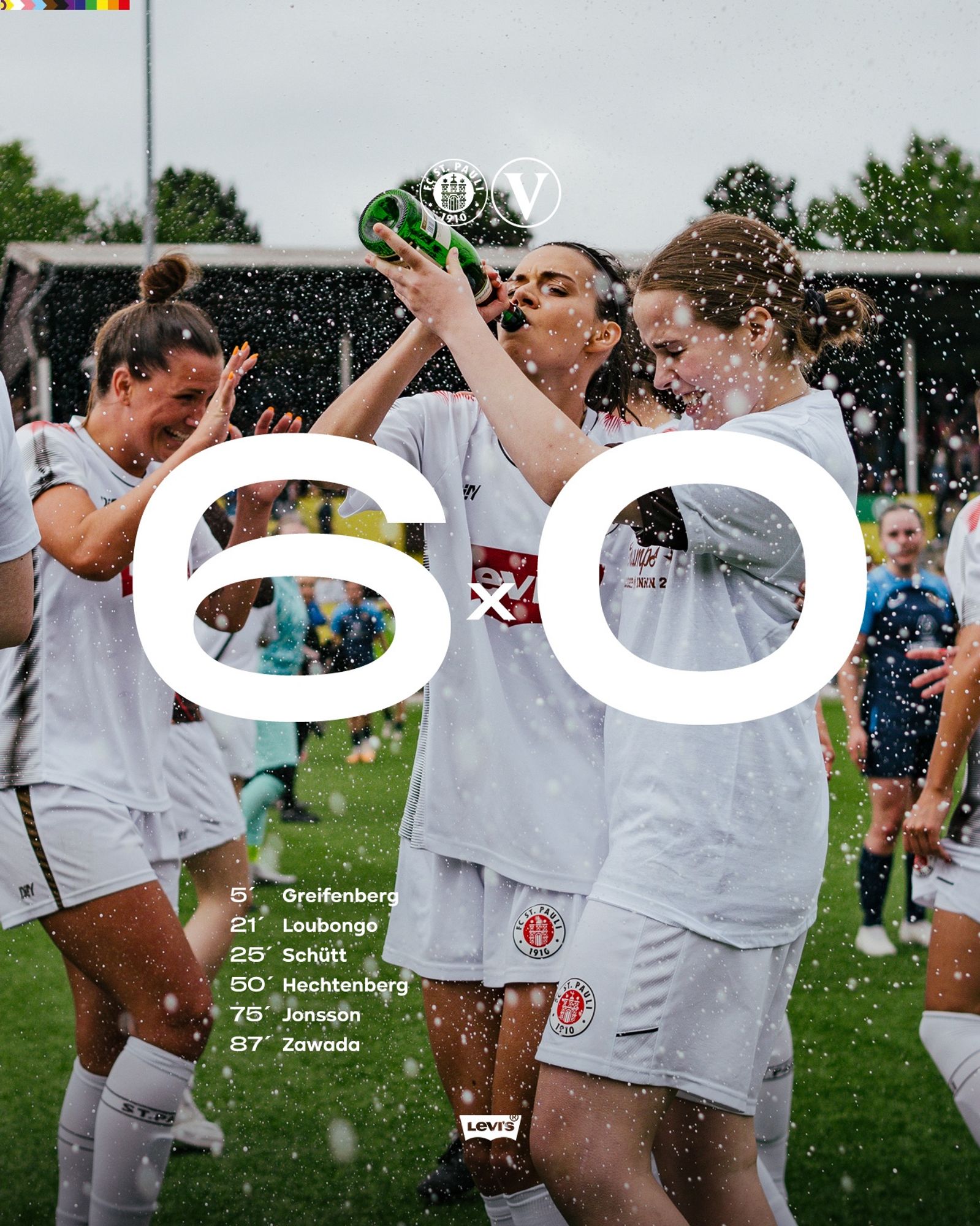 FC St.Pauli 1.Frauen gewinnen den Lotto-Pokal