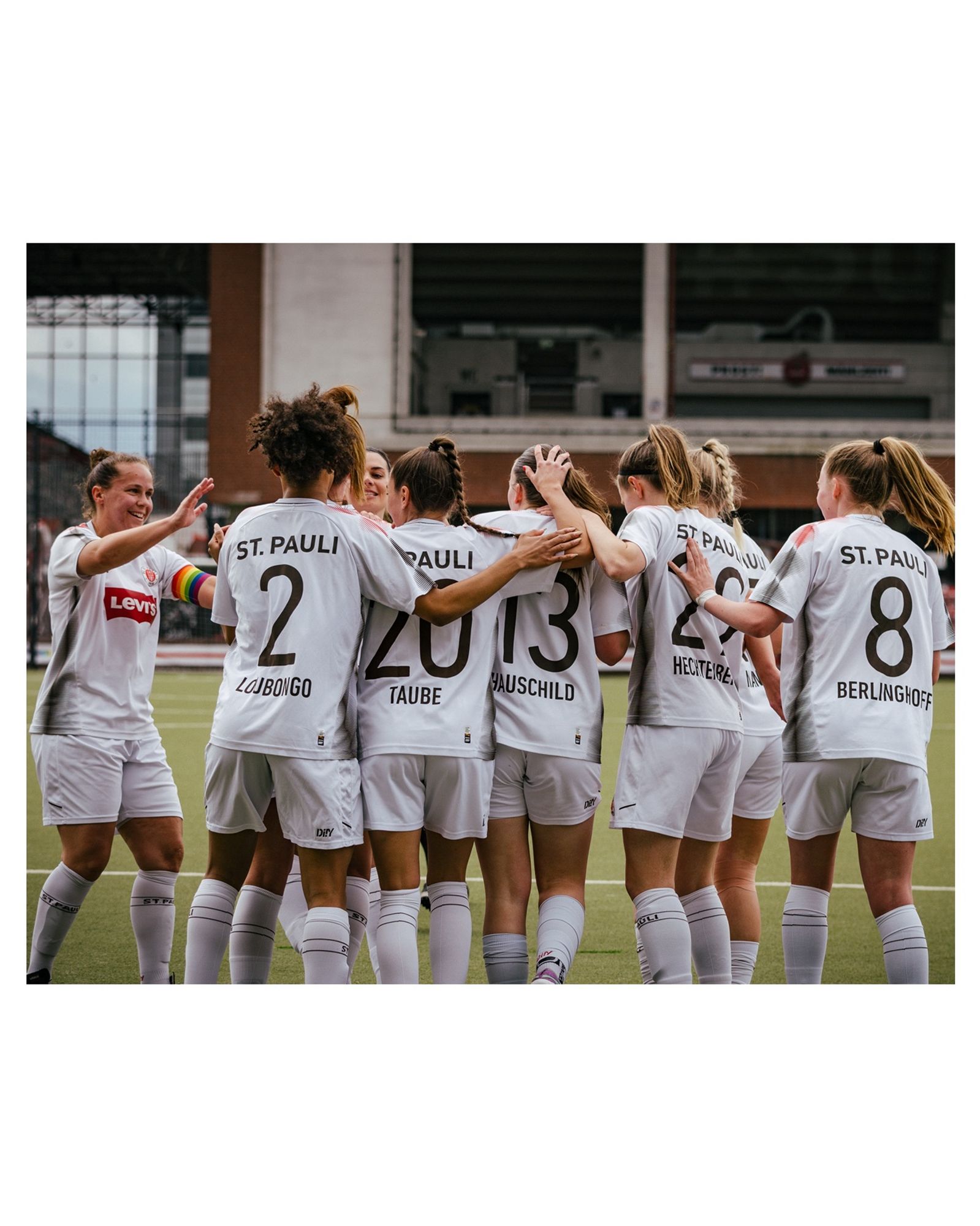 Das 1:0 für die 1. Frauen vom FCSP nach 9 Minuten