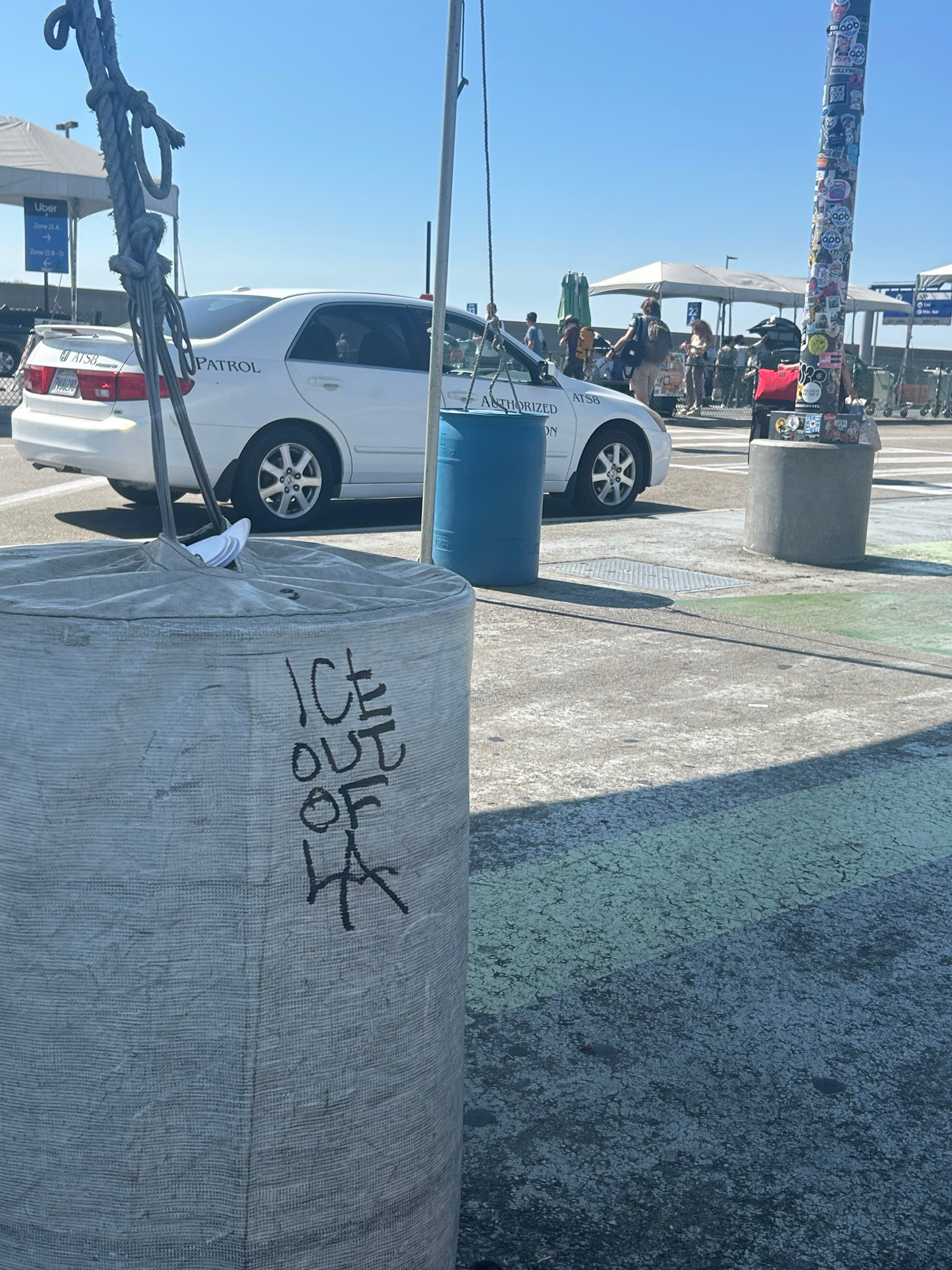 Ice out of LA graffiti
