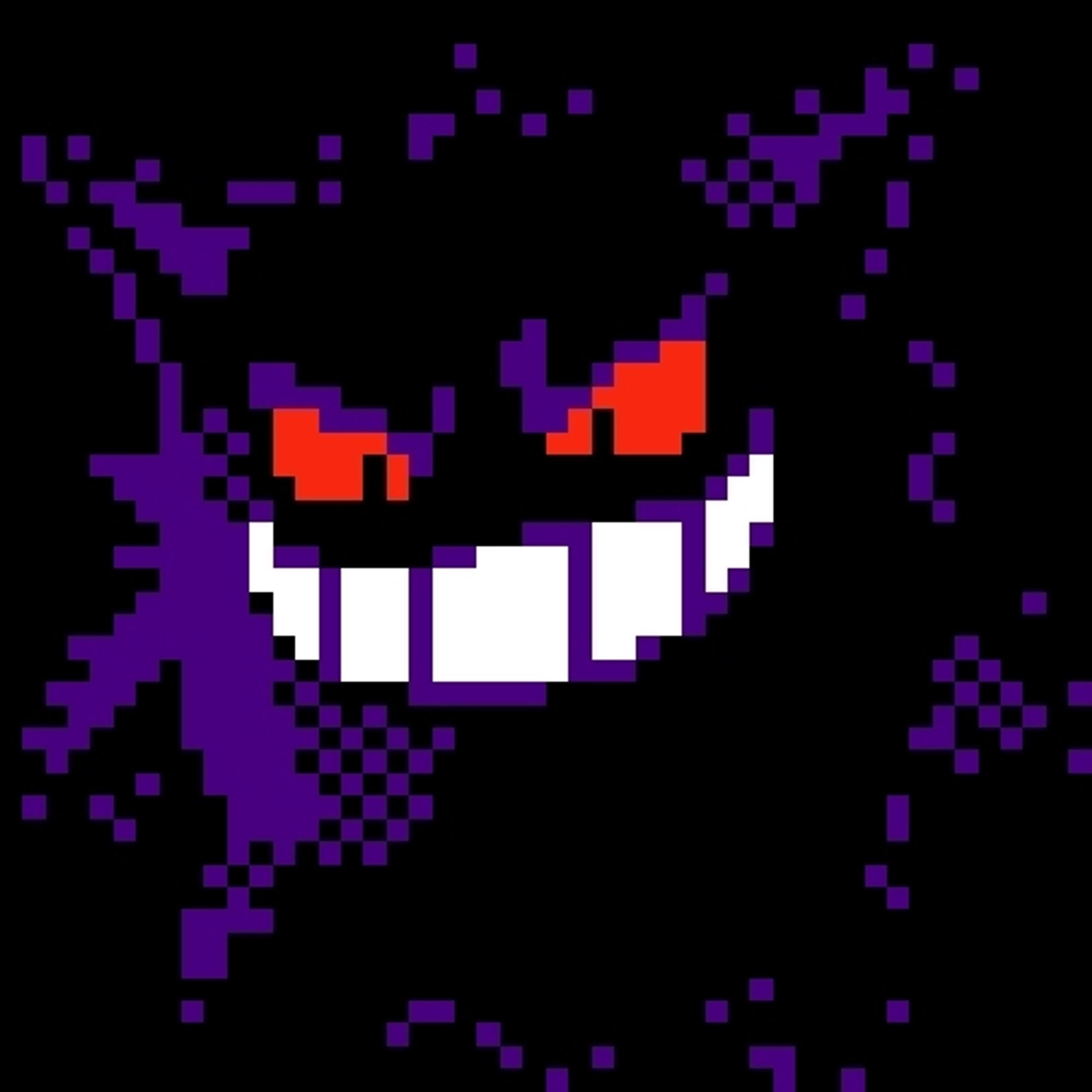 It's a gif of gengar, reading this isn't going to do you any good