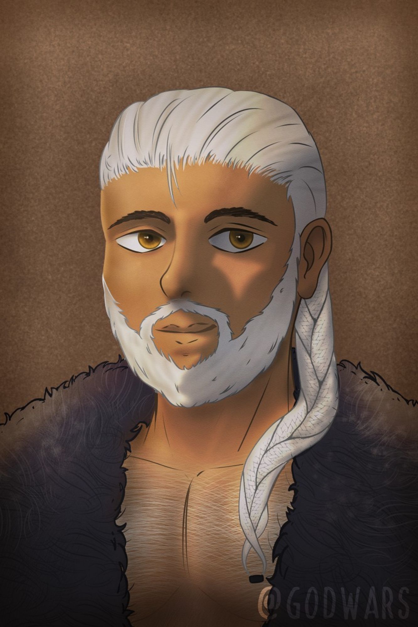 A rendered chest-up portrait of my current Dungeons & Dragons character, Arcturus. Looking at the viewer with a slight smile.

Um retrato renderizado do peito pra cima do meu atual personagem de Dungeons & Dragons, Arcturus. Sua atenção ao espectador com um leve sorriso.