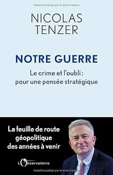 Couverture du livre de N Tenzer « Notre guerre »