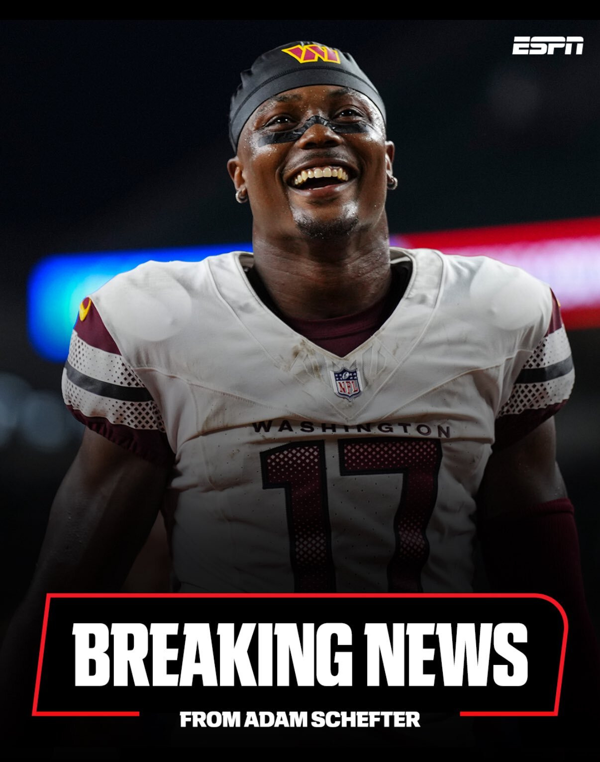 Commanders WR Terry McLaurin ends his hold-in with the team and signs a new three-year contract worth up to $96 million. 