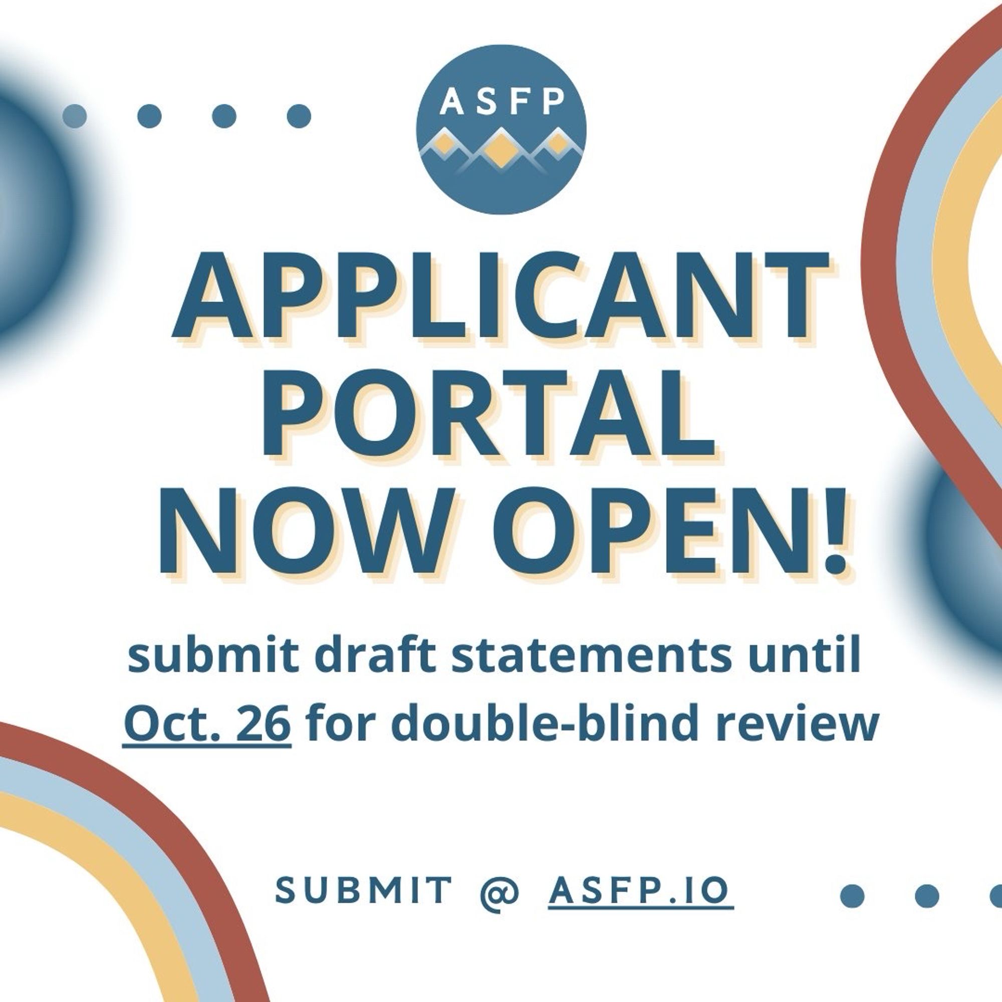 The portal for the Applicant Statement Feedback Program is now open until October 26, 2023! Submit your psychology statement of purpose NOW!!!!